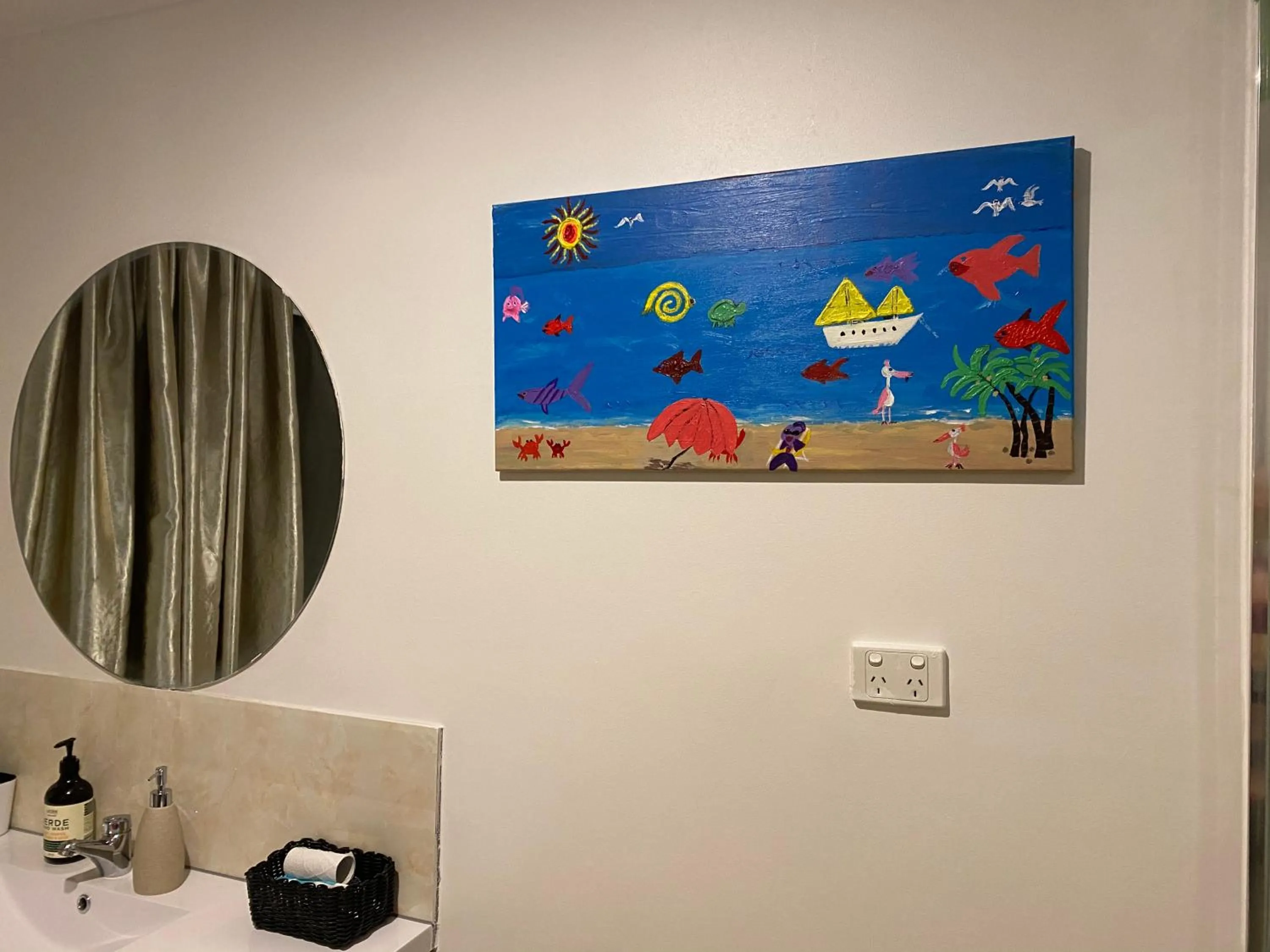 Bathroom in ADA Homestay