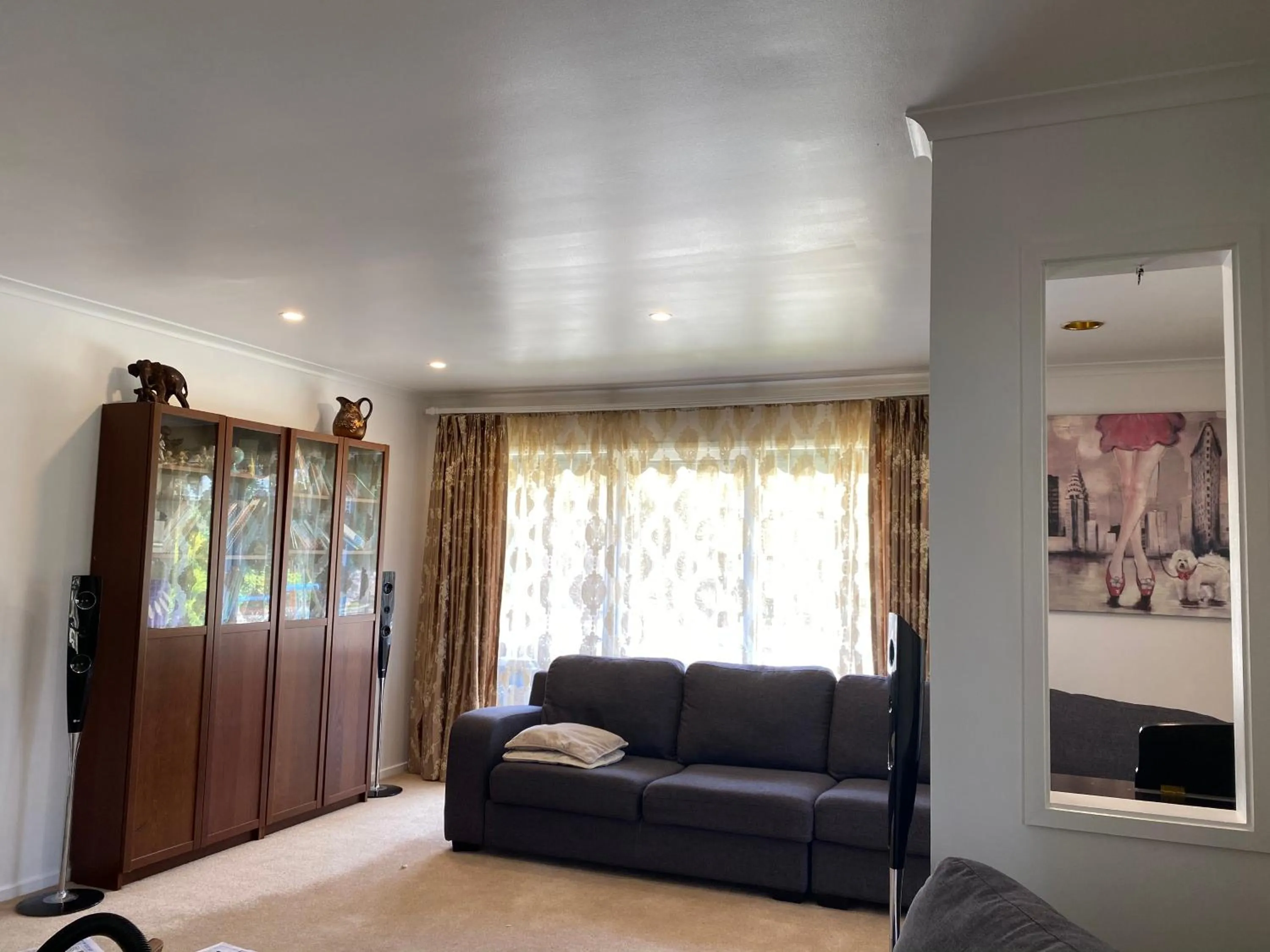 Seating area in ADA Homestay