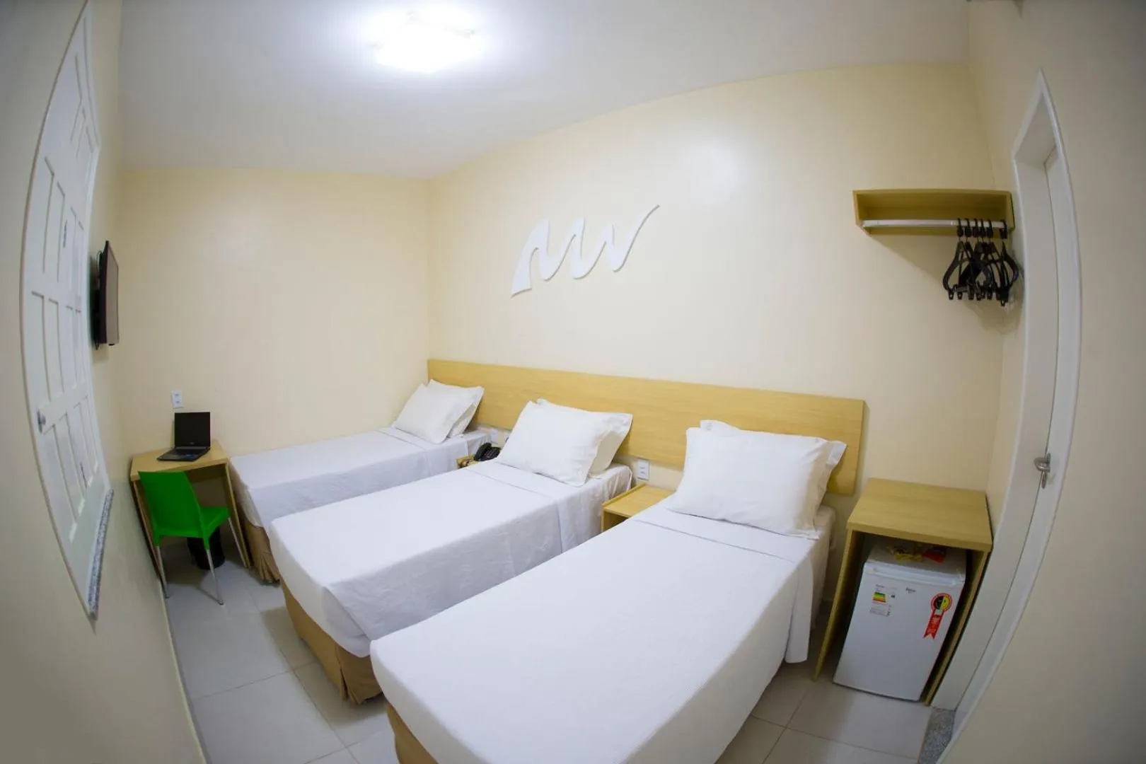 Bed in Hotel Parque das Aguas