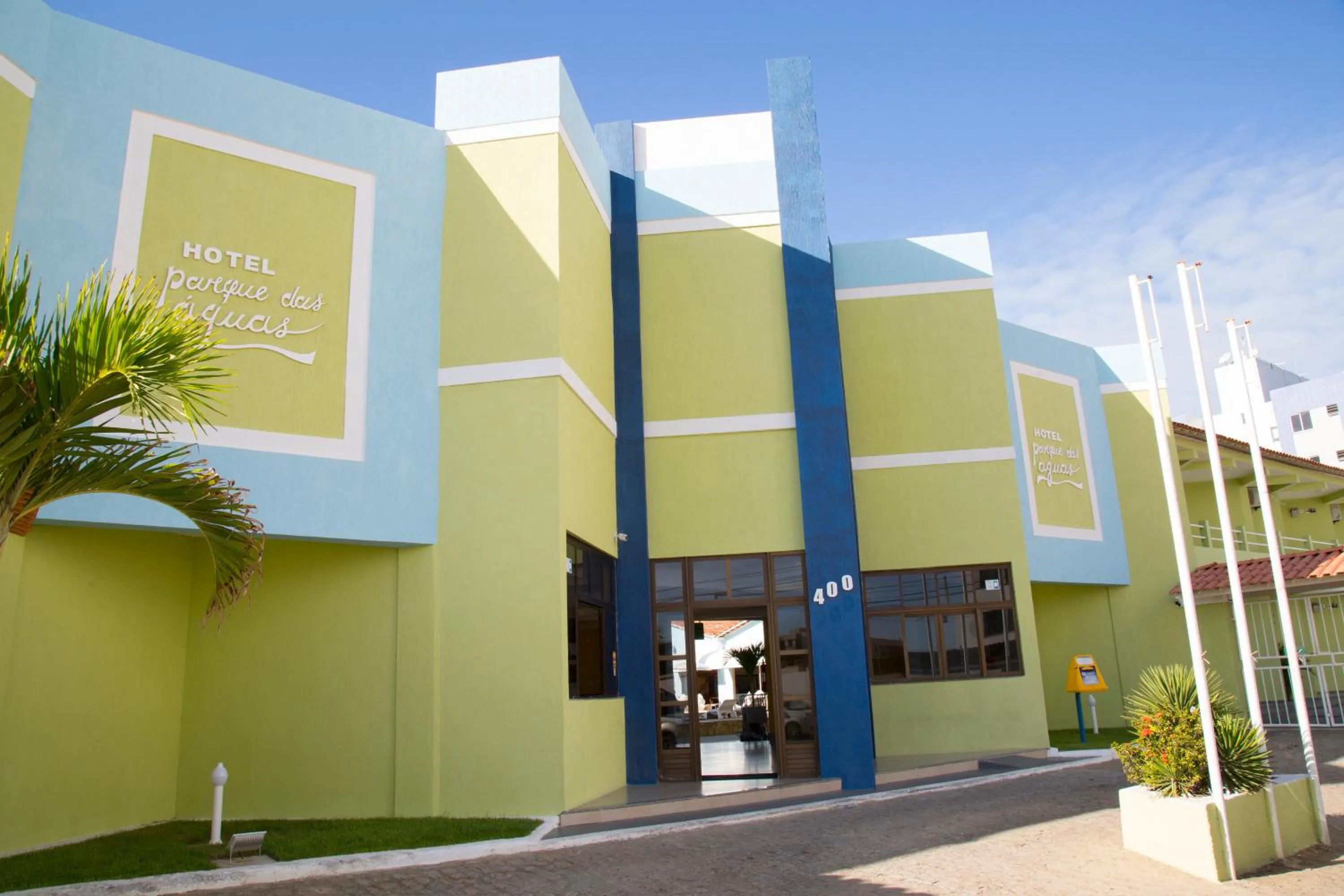 Property building in Hotel Parque das Aguas