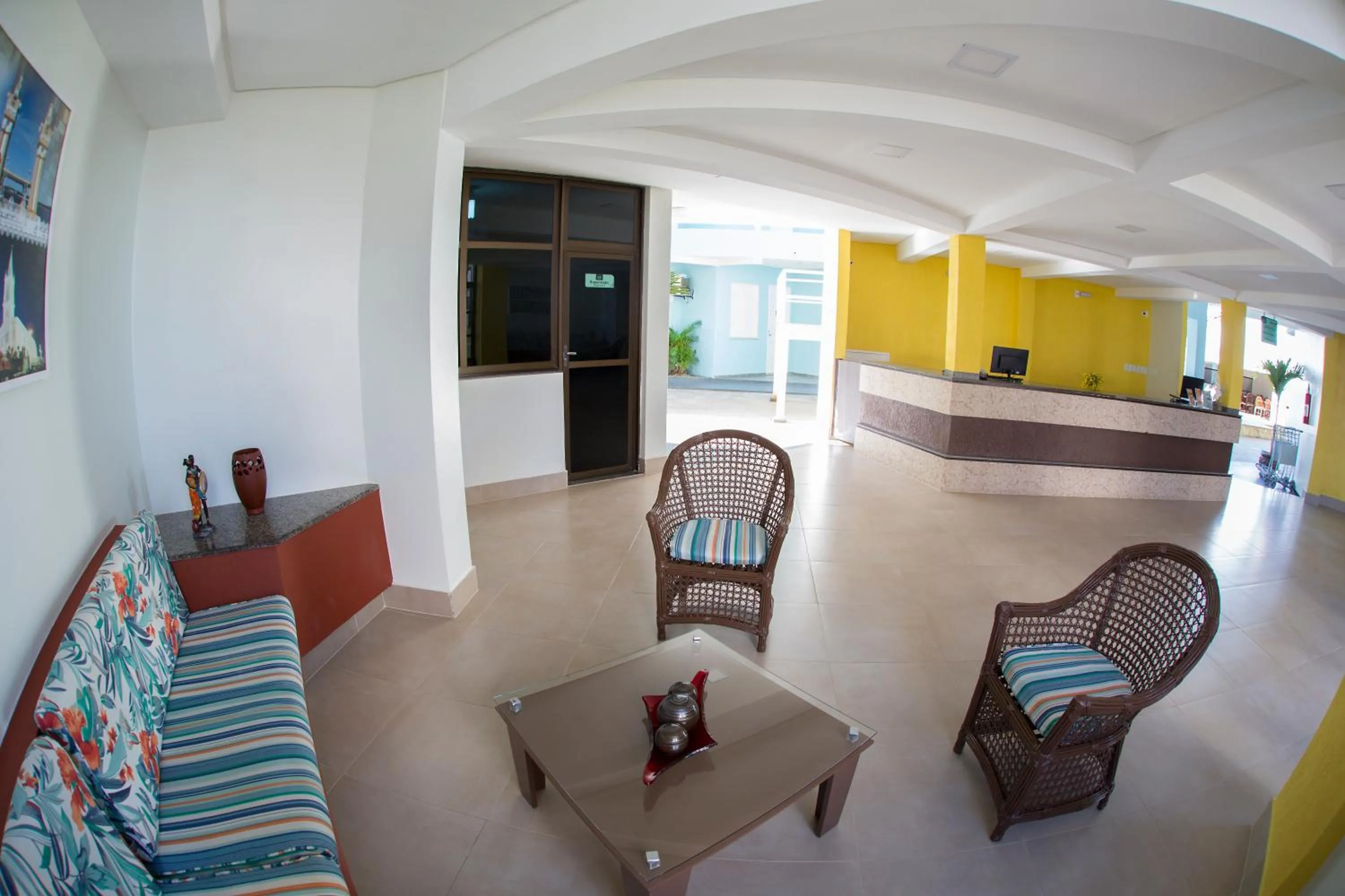 Lobby or reception in Hotel Parque das Aguas