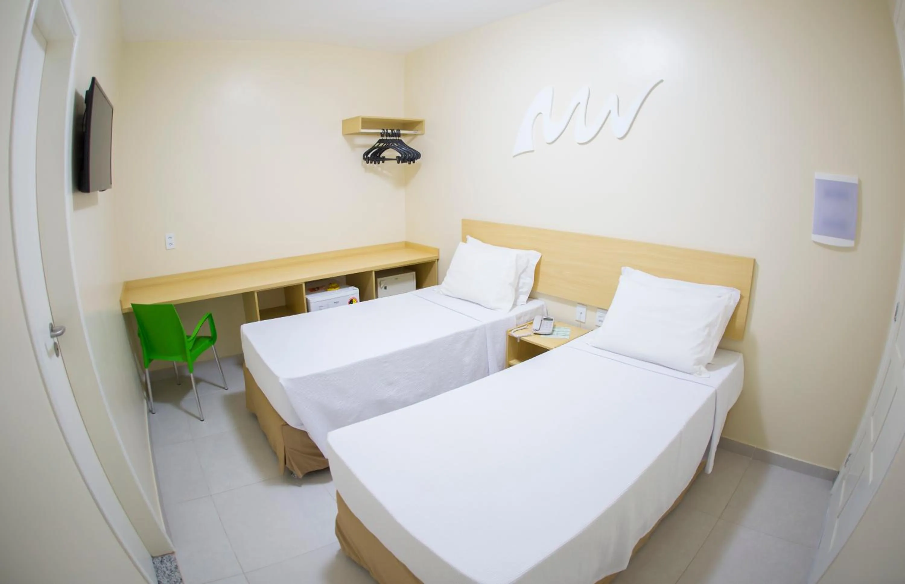 Bed in Hotel Parque das Aguas