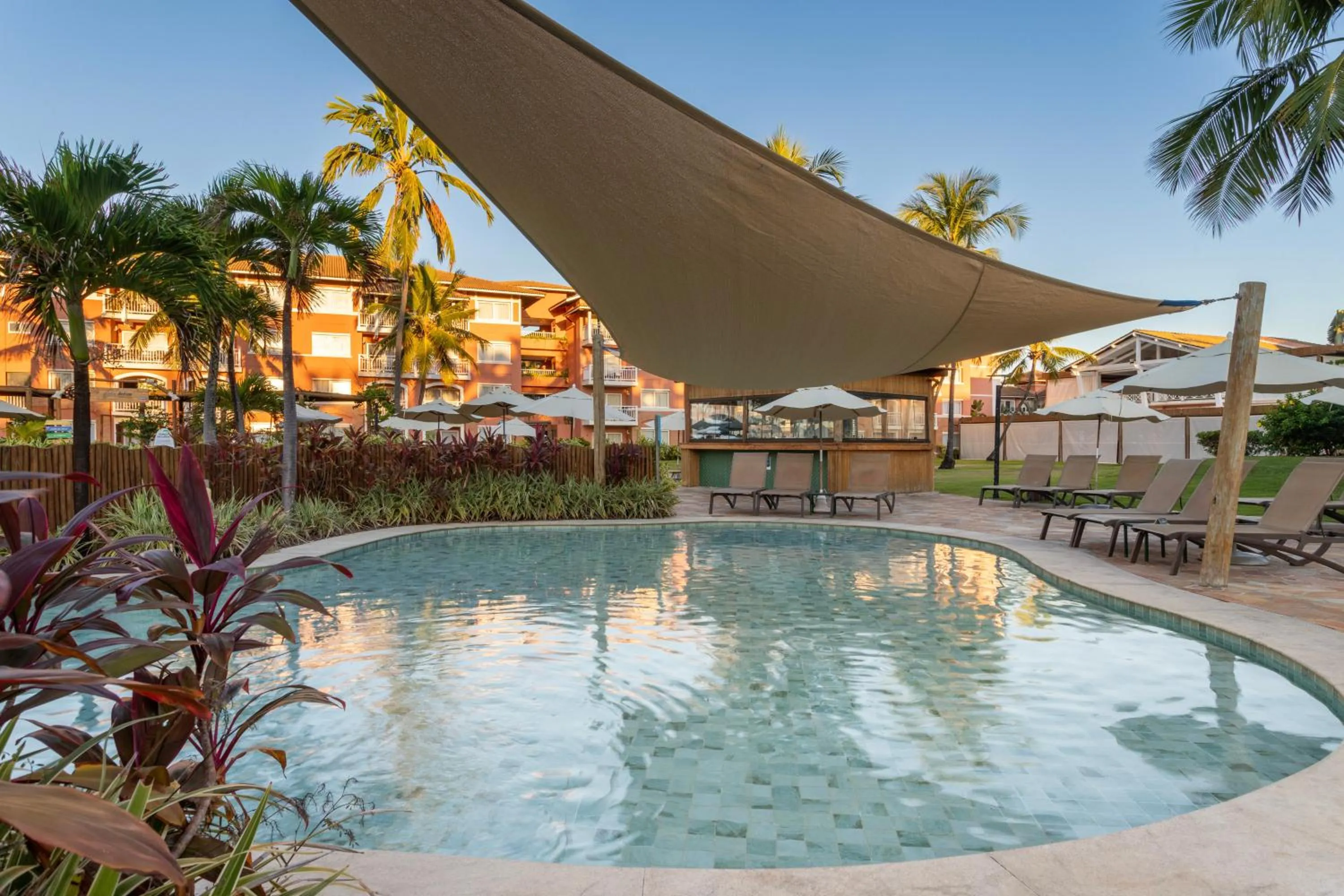 Pool view in Sauipe Brisa Grand Premium All Inclusive