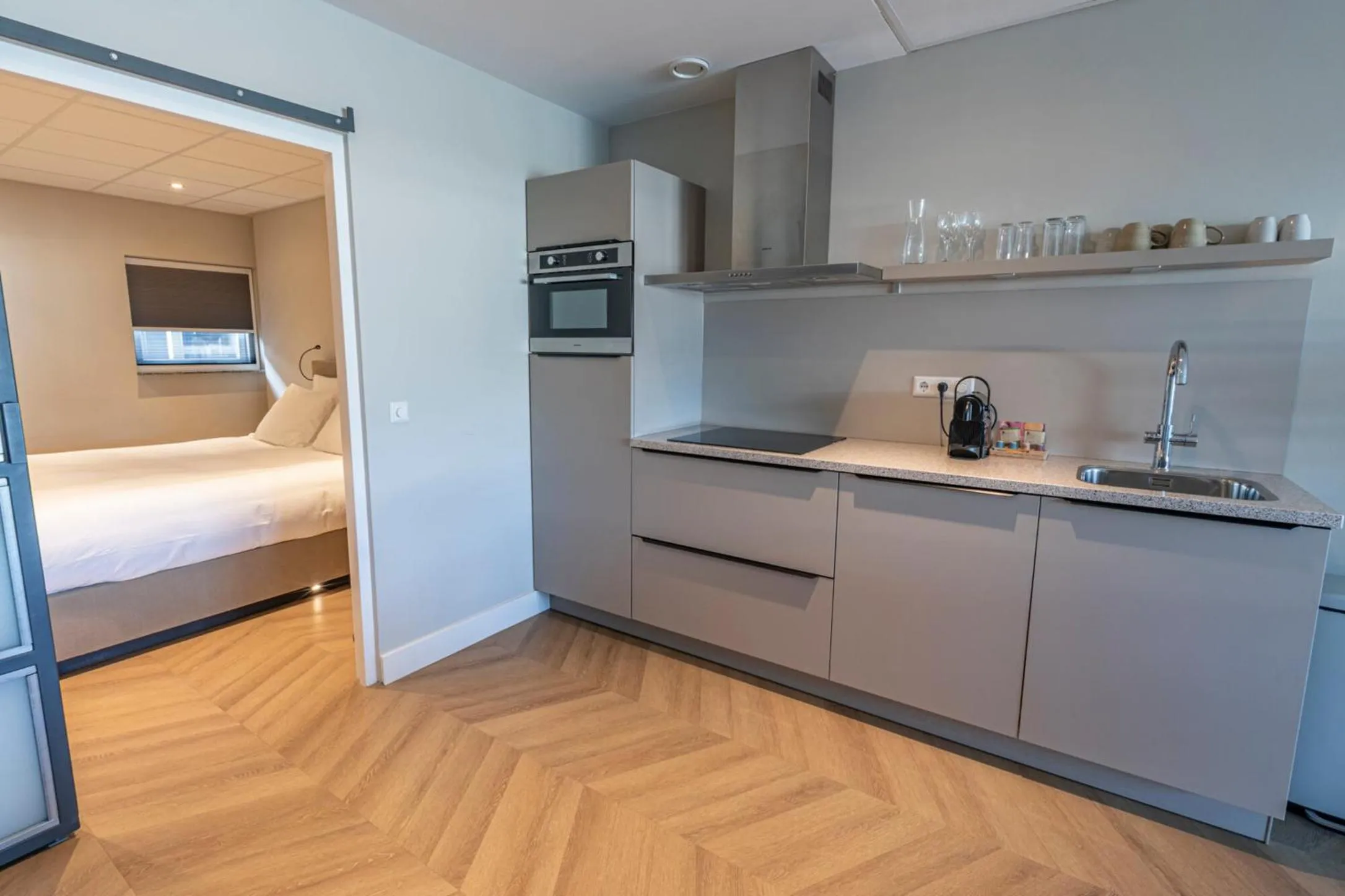 Bed in Strandstudio's Camperduin