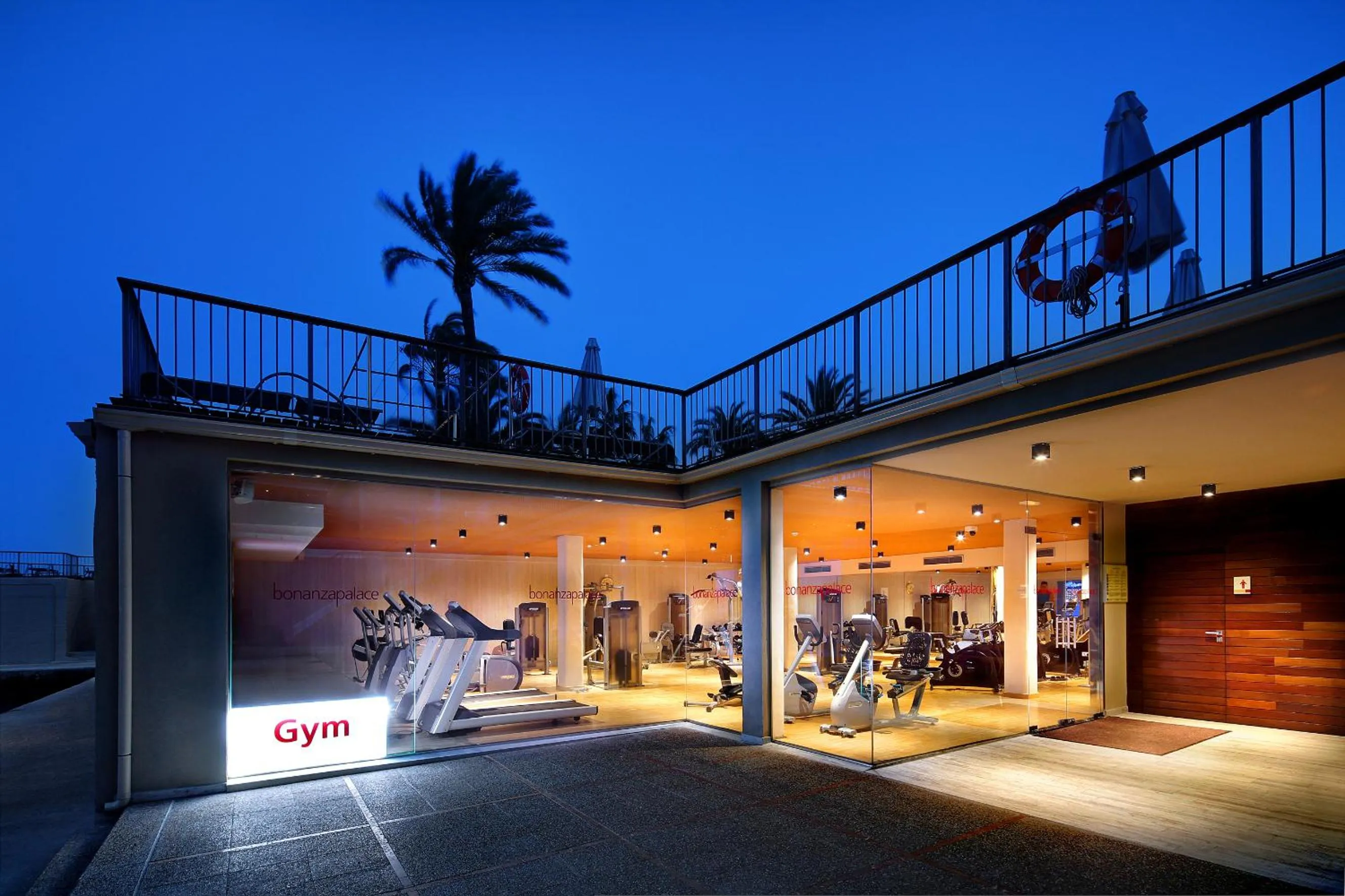 Fitness centre/facilities in Palace Bonanza Playa Resort & SPA by Olivia Hotels Collection