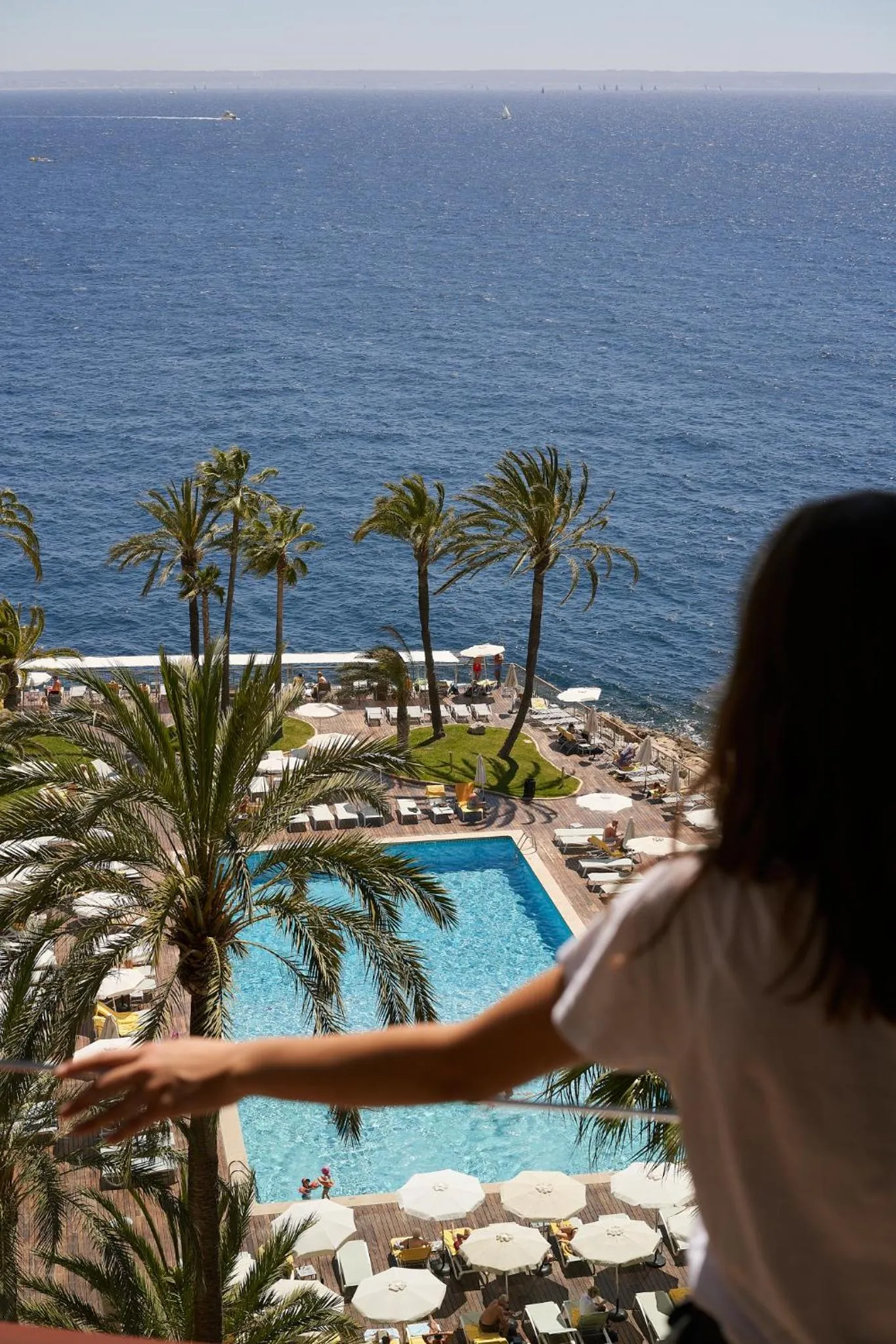 Swimming pool in Palace Bonanza Playa Resort & SPA by Olivia Hotels Collection