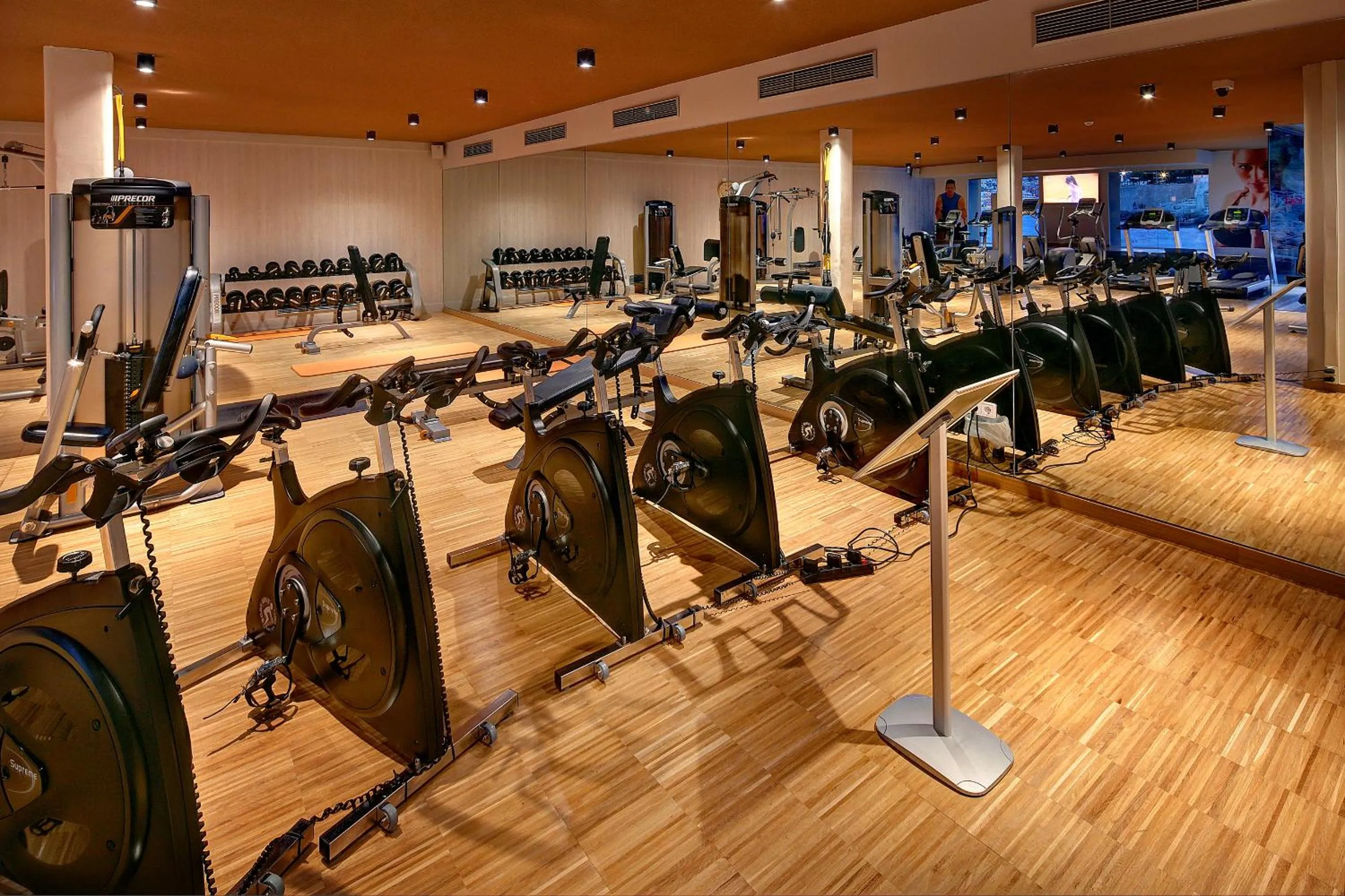 Fitness centre/facilities in Palace Bonanza Playa Resort & SPA by Olivia Hotels Collection