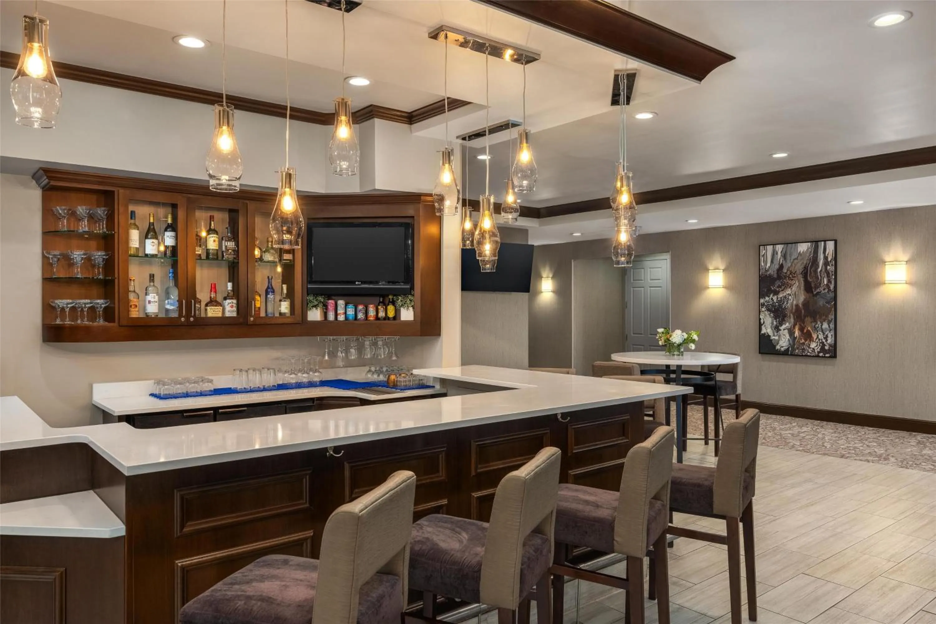 Lounge or bar in Hilton Garden Inn Ames