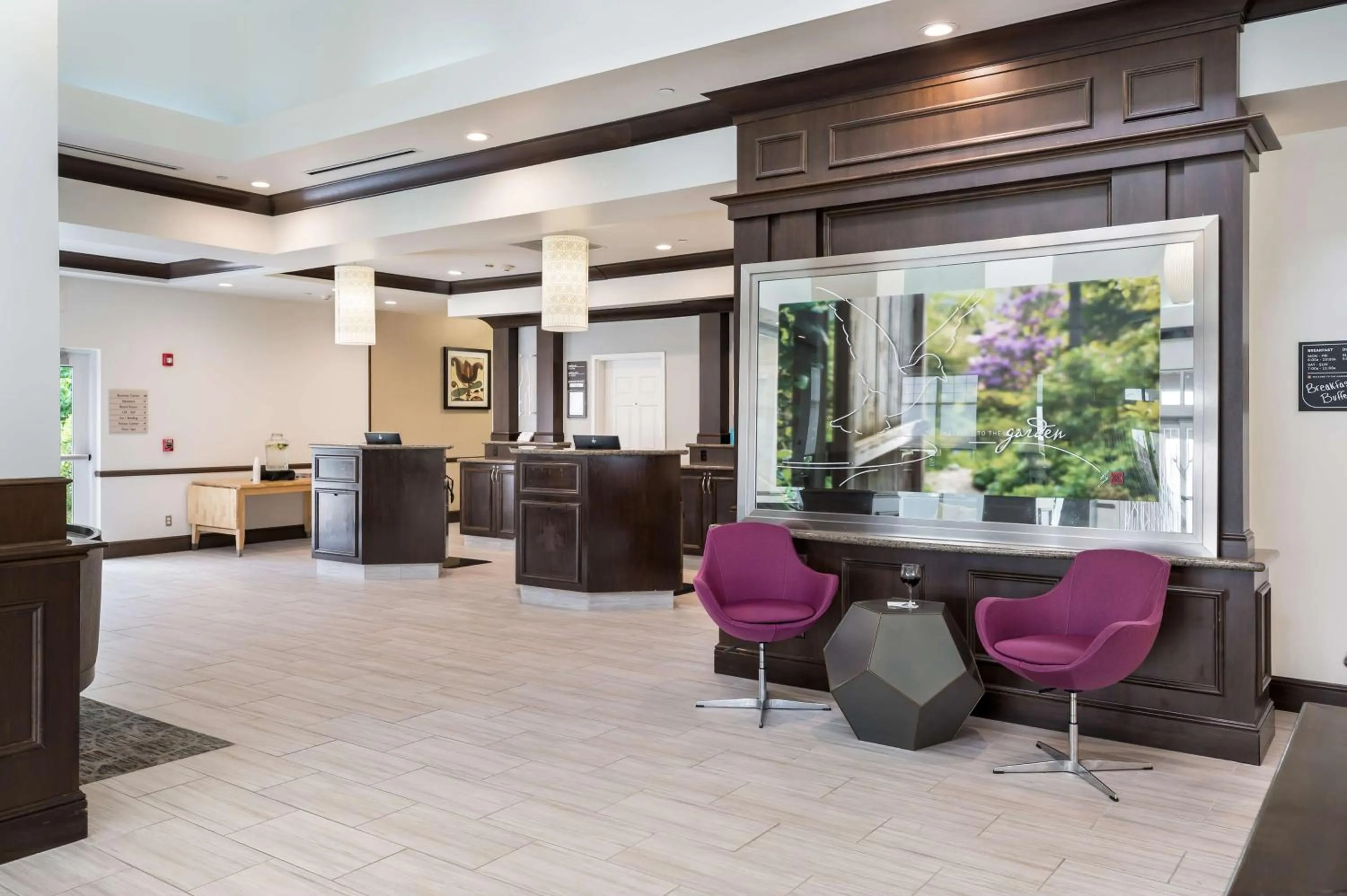Lobby or reception in Hilton Garden Inn Ames
