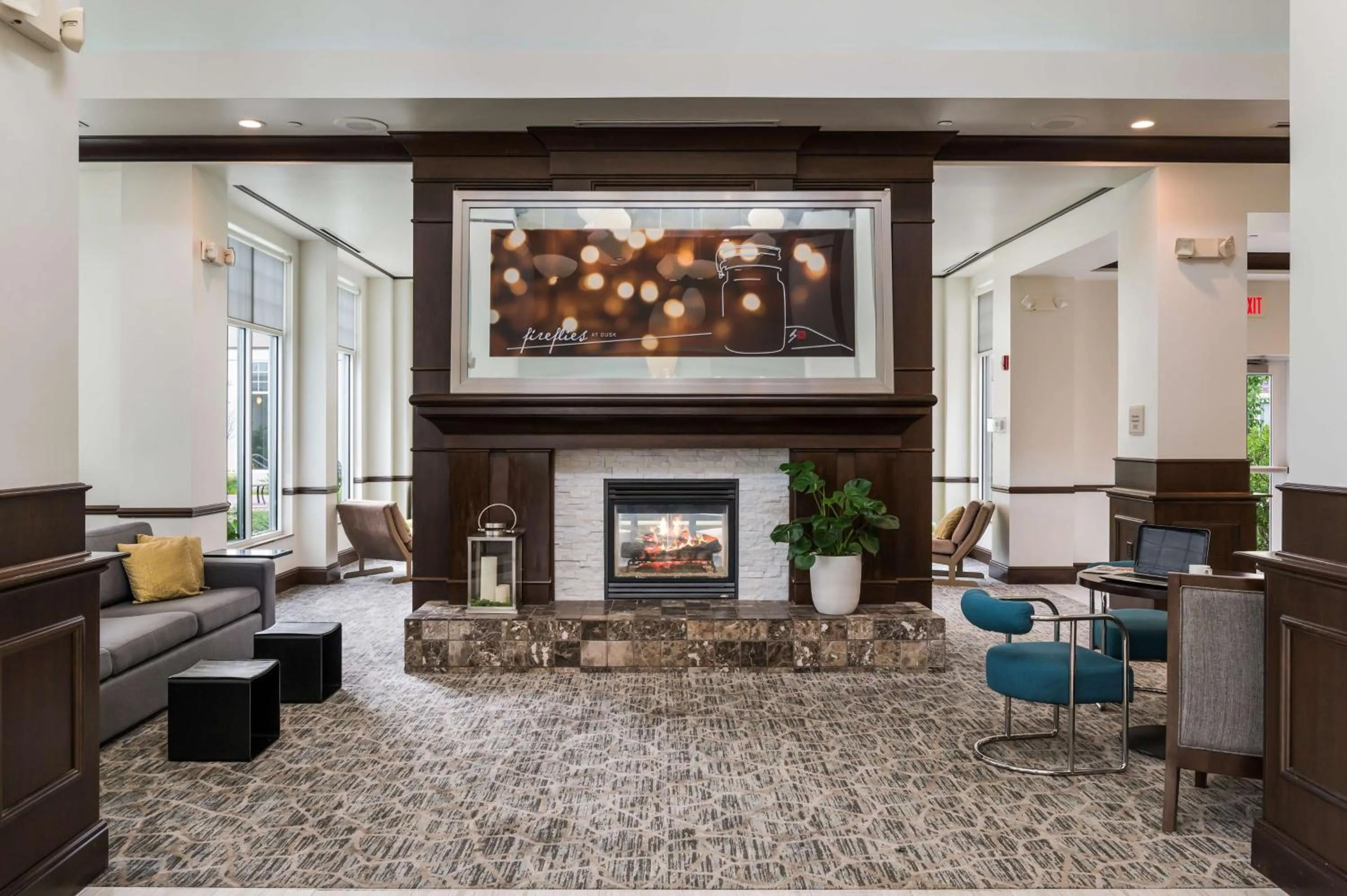 Lobby or reception in Hilton Garden Inn Ames