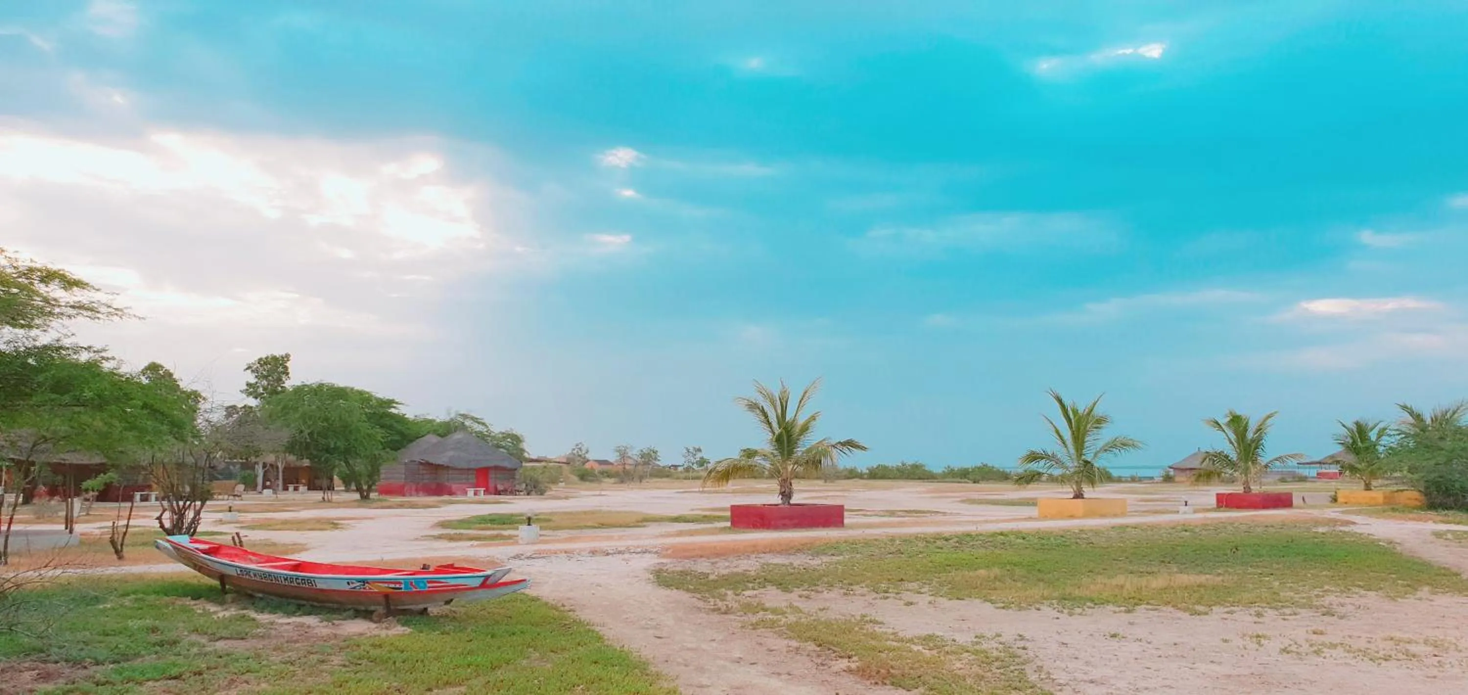 Garden in Campement Hakuna Lodge