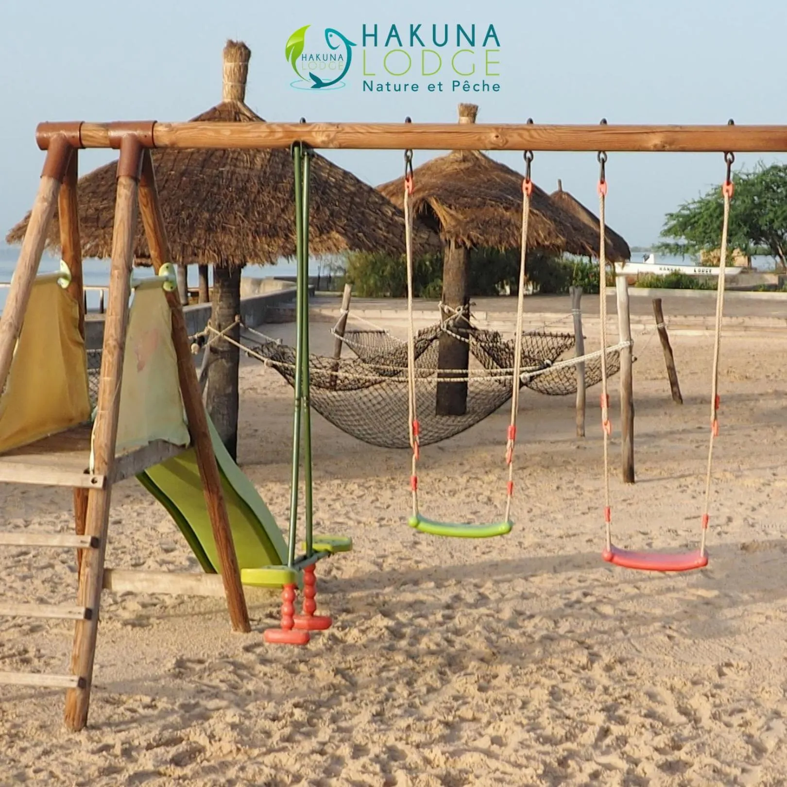 Children play ground in Campement Hakuna Lodge
