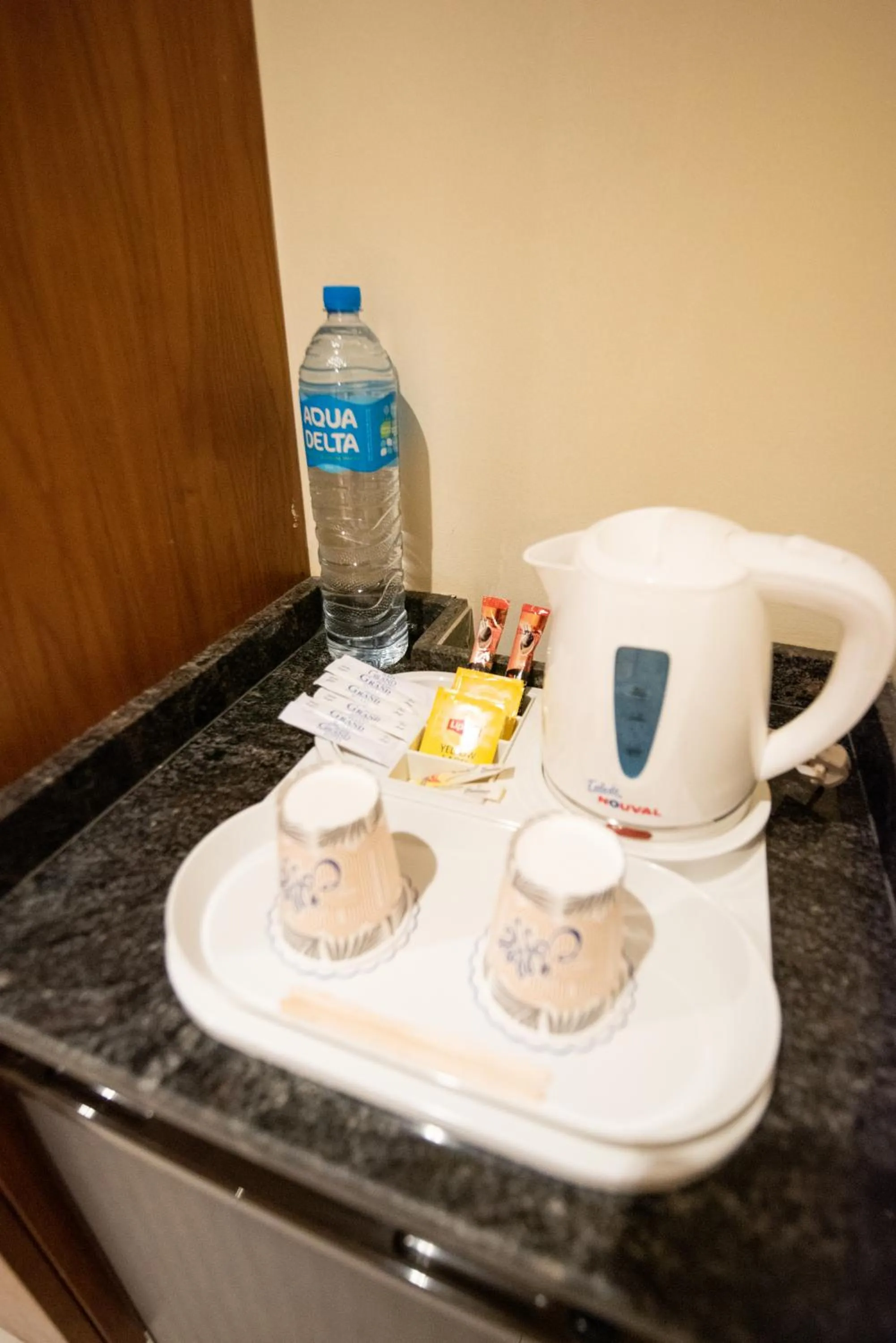 Coffee/tea facilities in The Grand Plaza Hotel Smouha