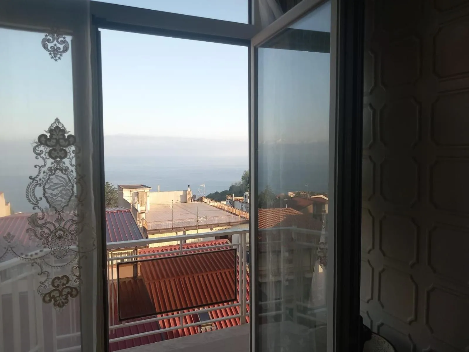 View (from property/room) in Lussuoso B&B