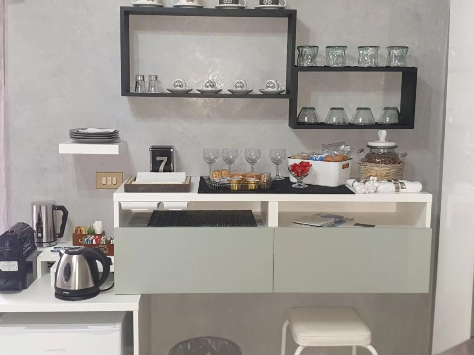 Bedroom in Lussuoso B&B