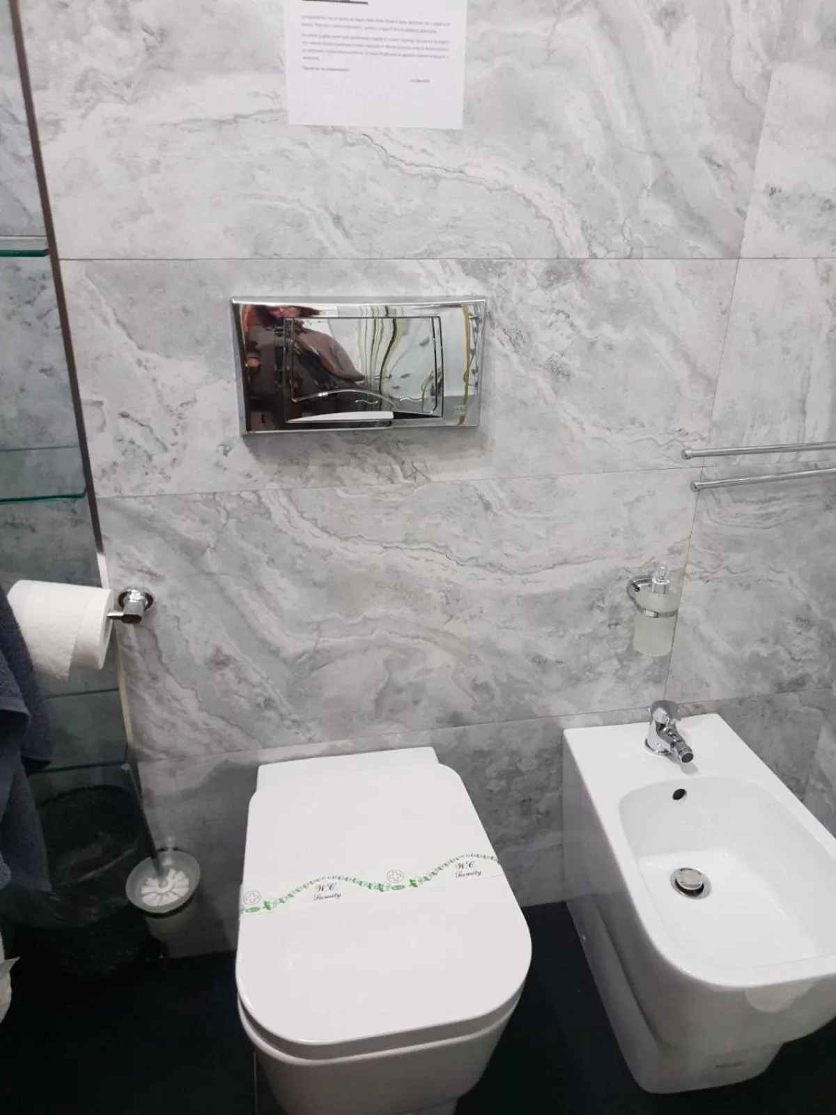 Bathroom in Lussuoso B&B