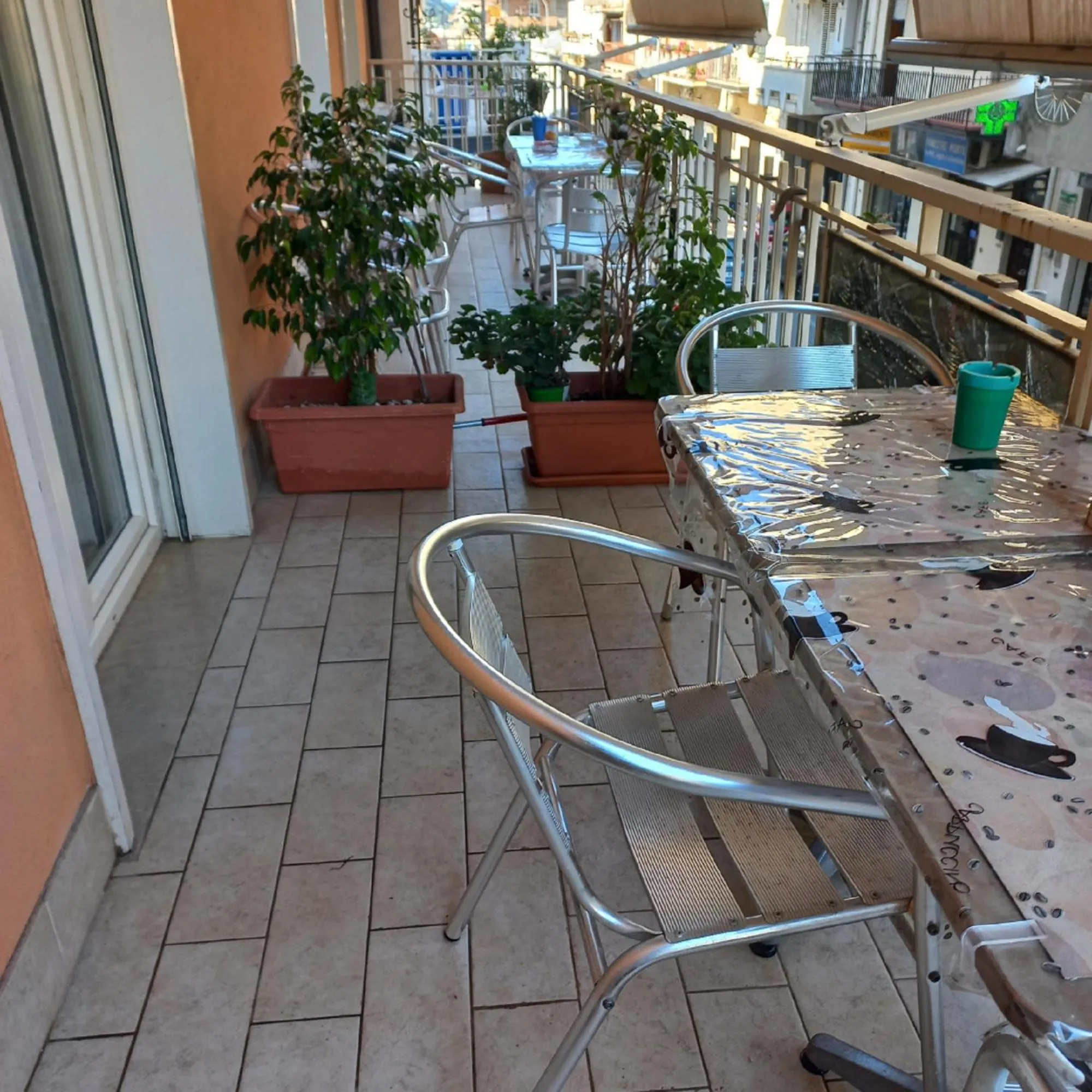 Patio in Lussuoso B&B