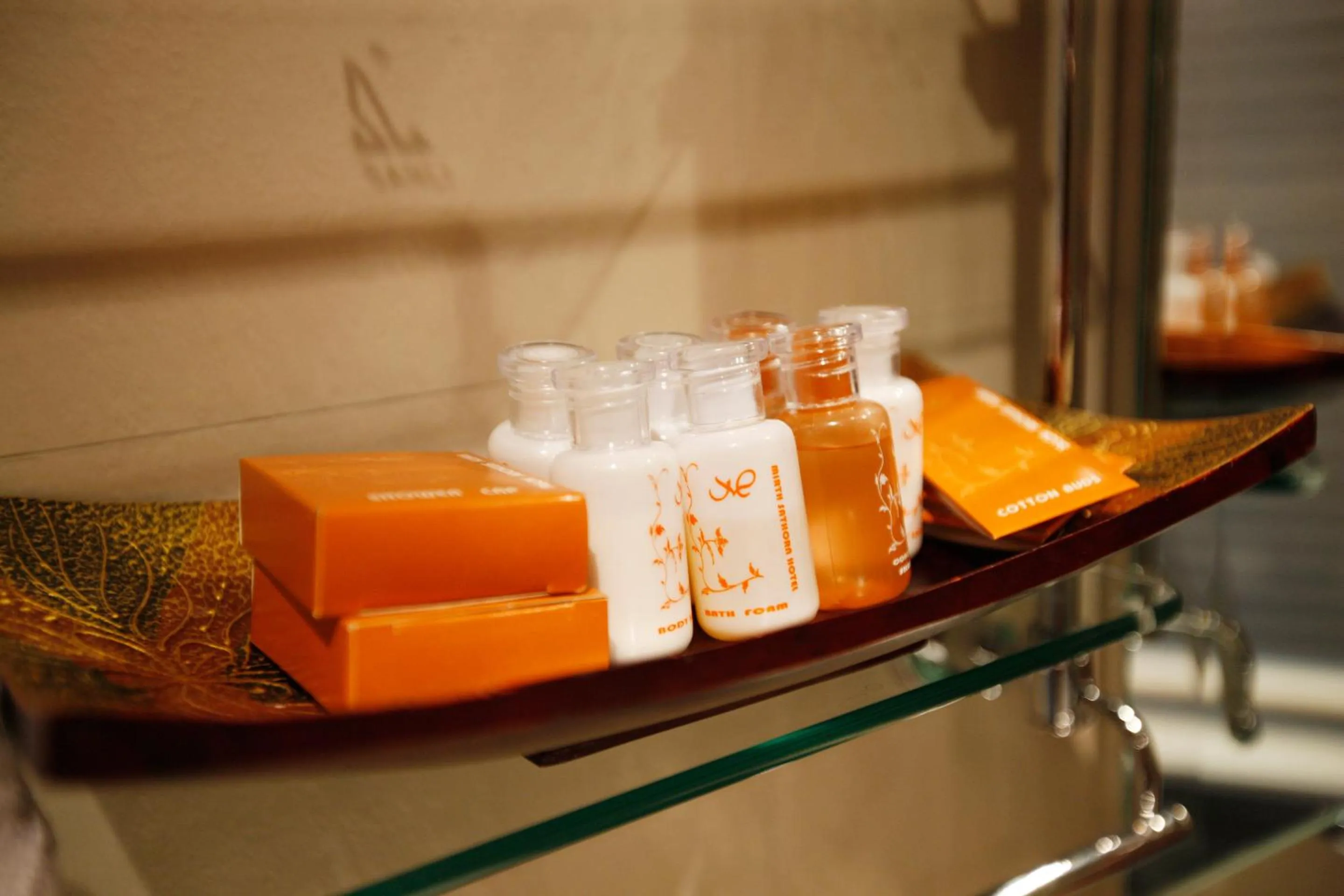 Decorative detail in Mirth Sathorn Hotel