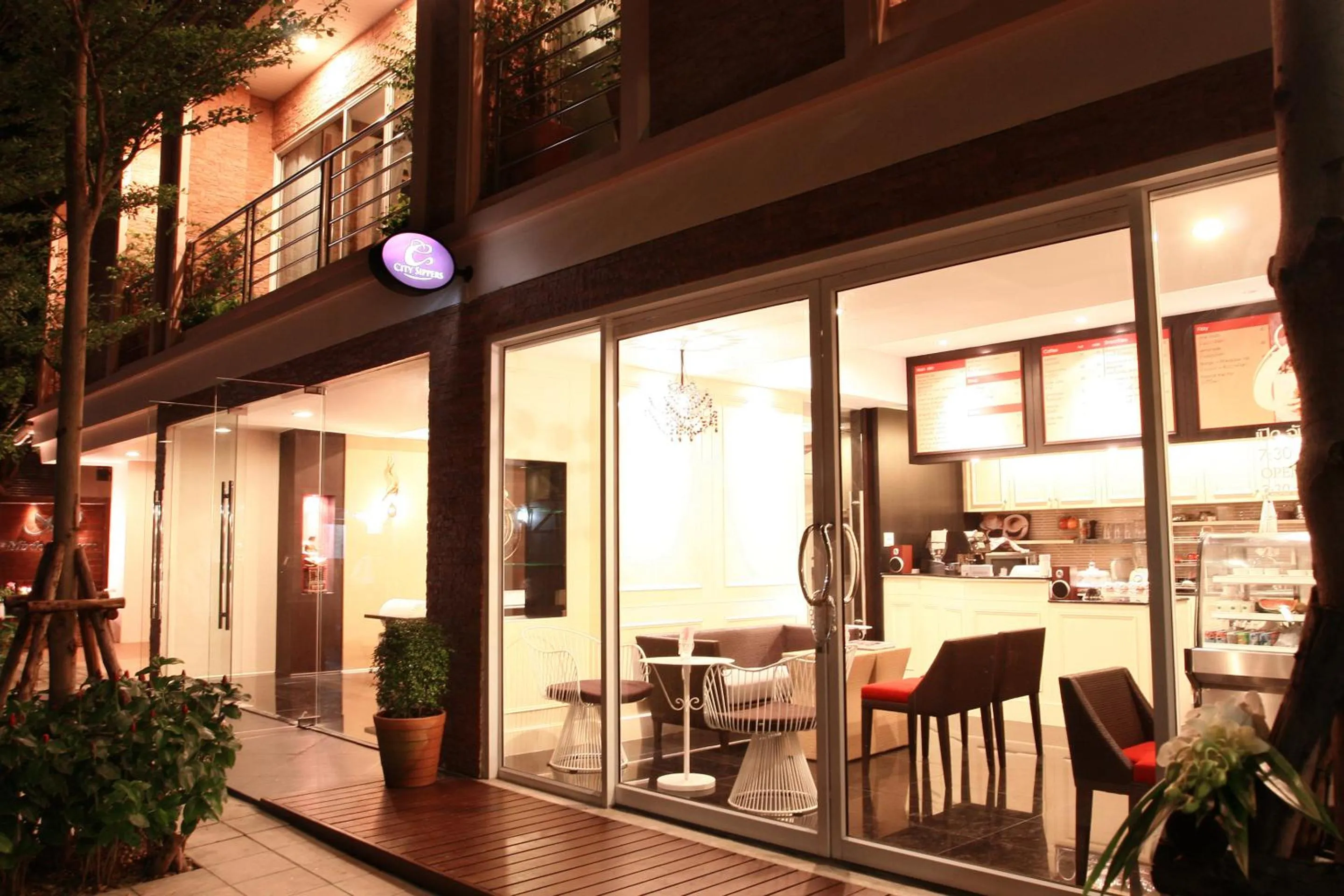 Facade/entrance in Mirth Sathorn Hotel