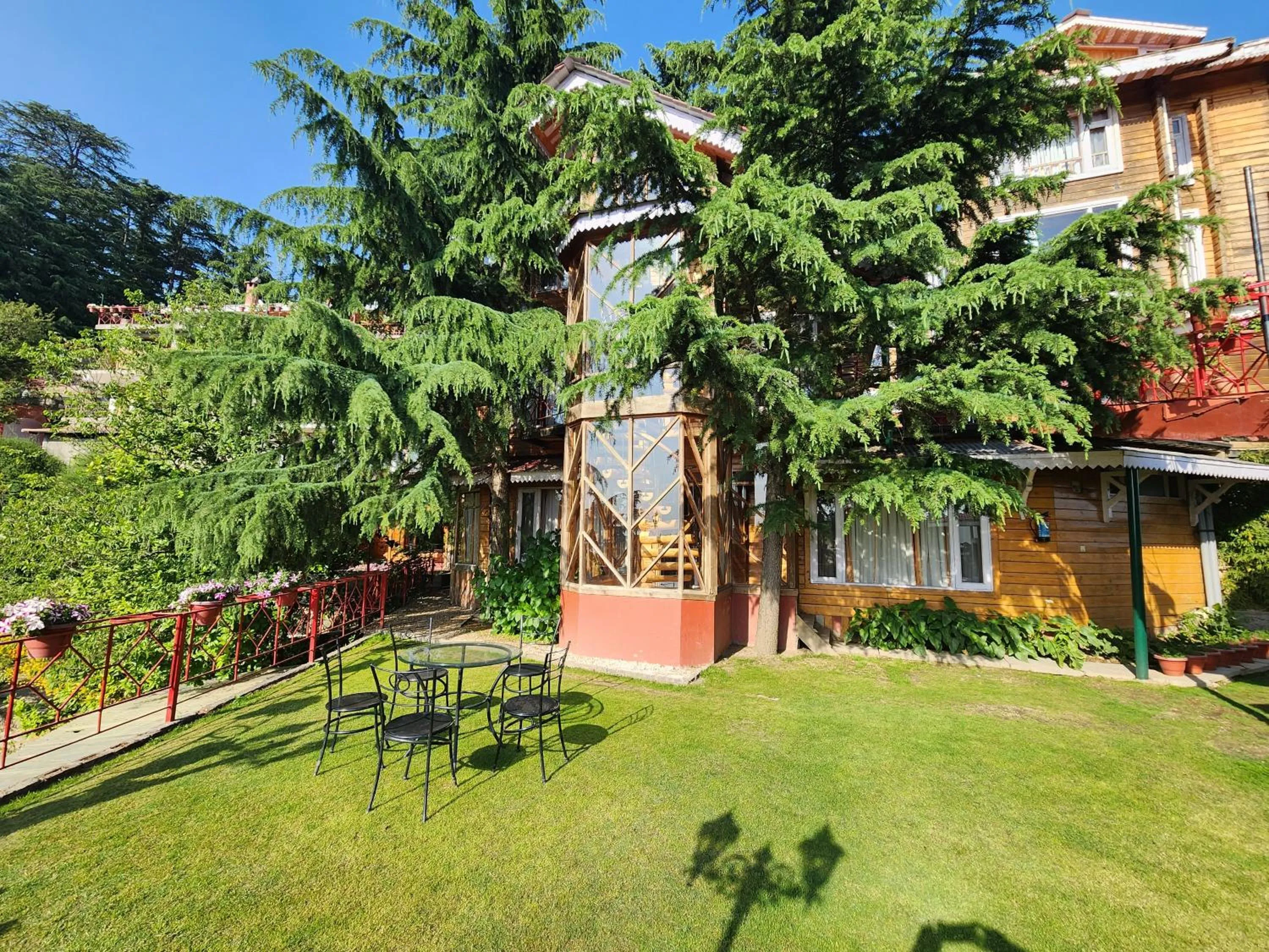 Property building in The Chalets Naldehra