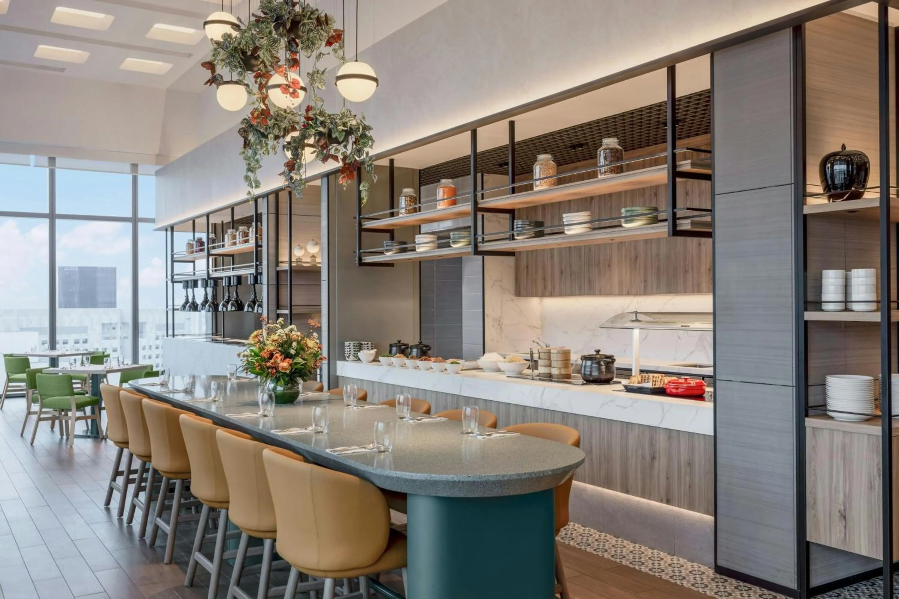 Restaurant/places to eat in Courtyard by Marriott Singapore Novena