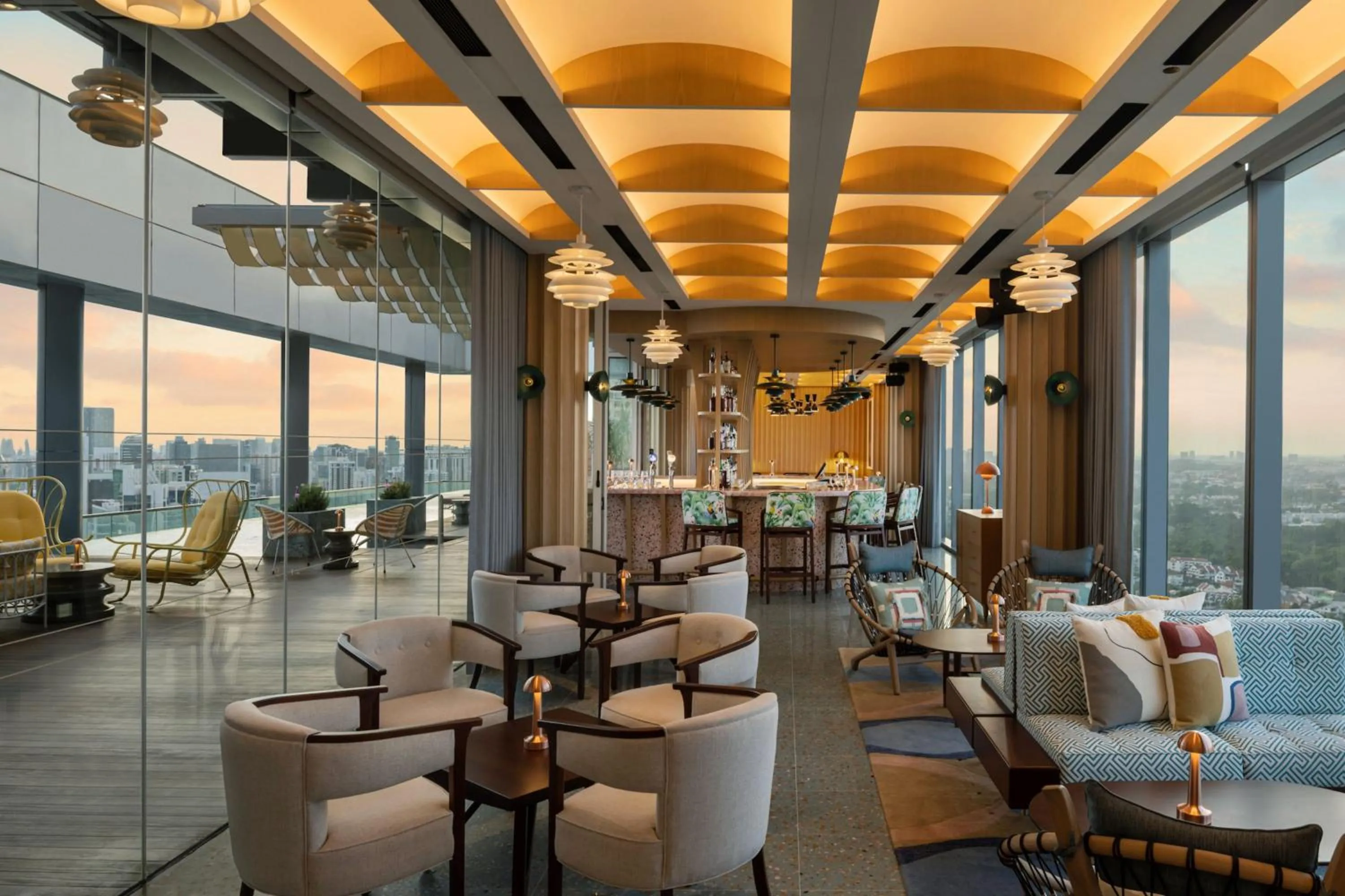 Lounge or bar in Courtyard by Marriott Singapore Novena