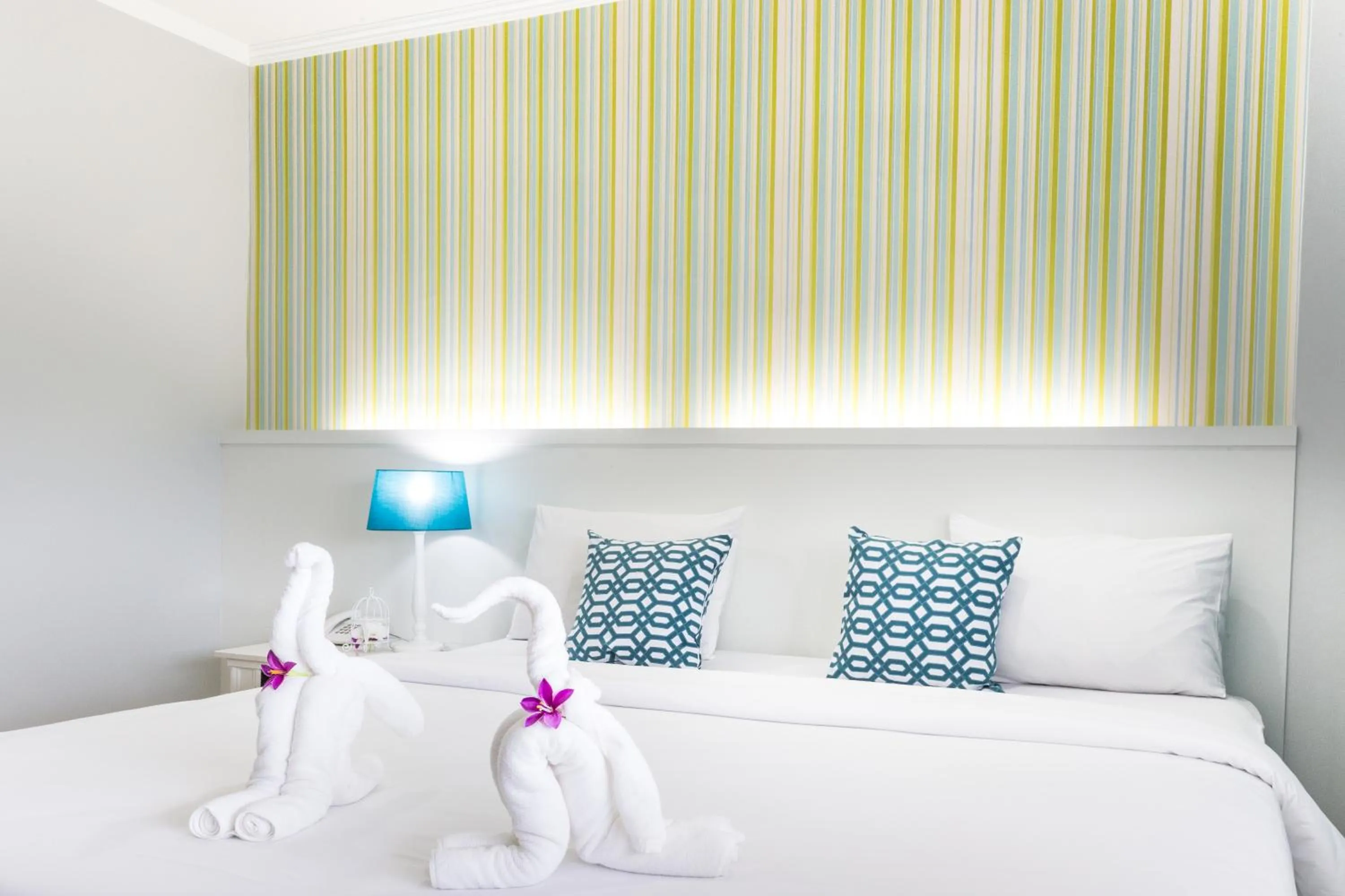 Bed in Krabi Royal Hotel