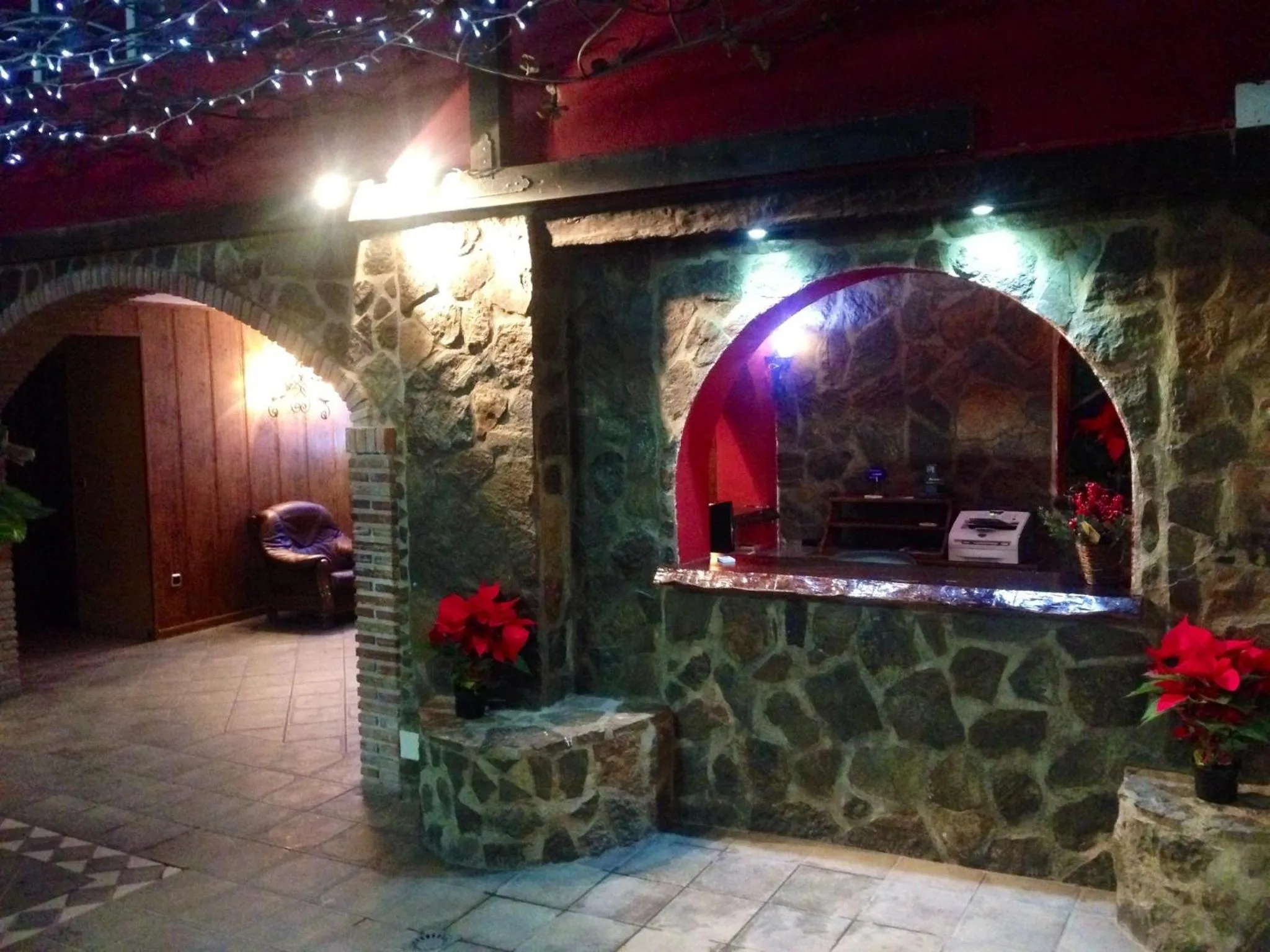 Lobby or reception in Hotel Reino Nevado