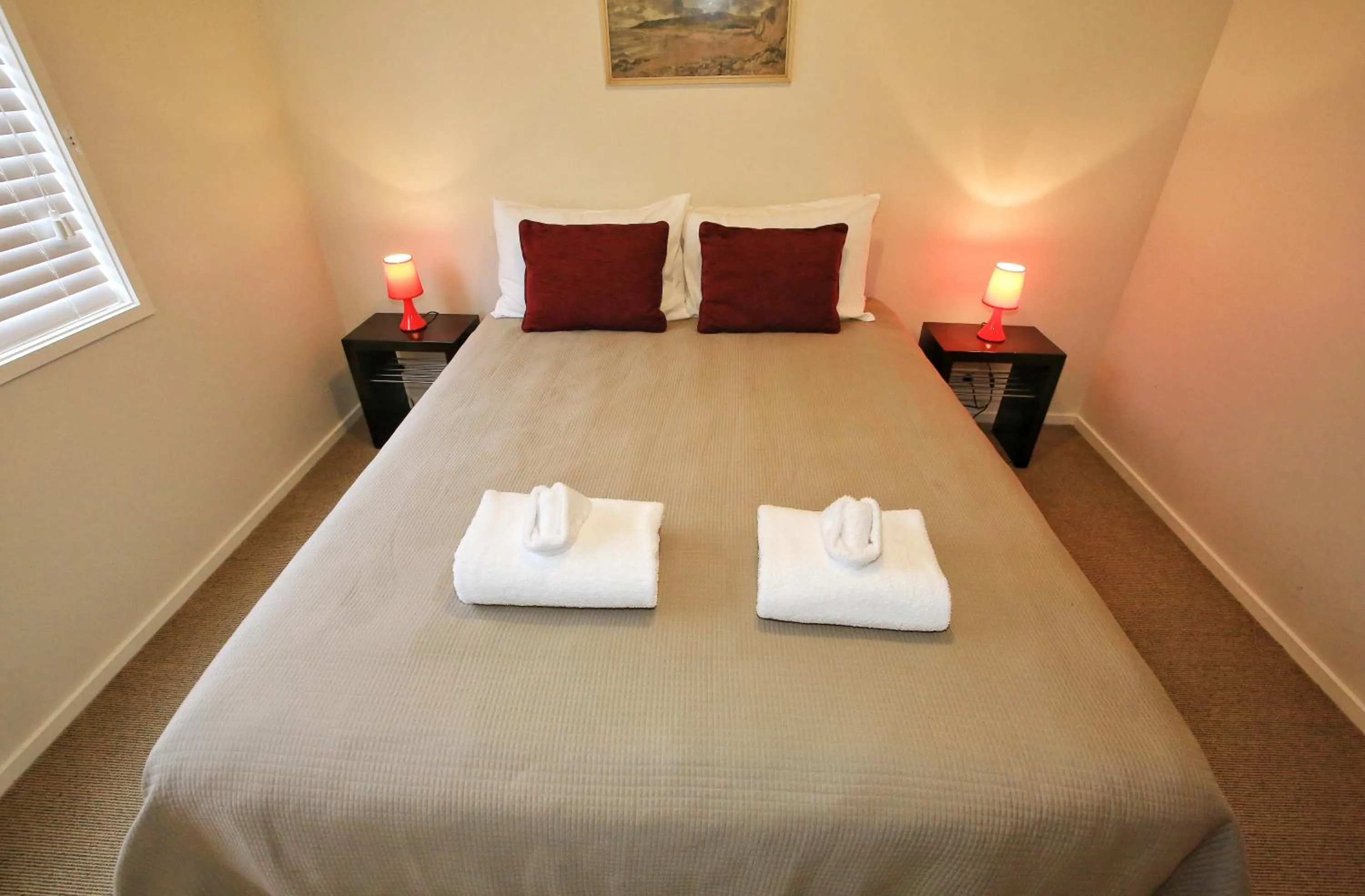 Bed in Franz Alpine Retreat