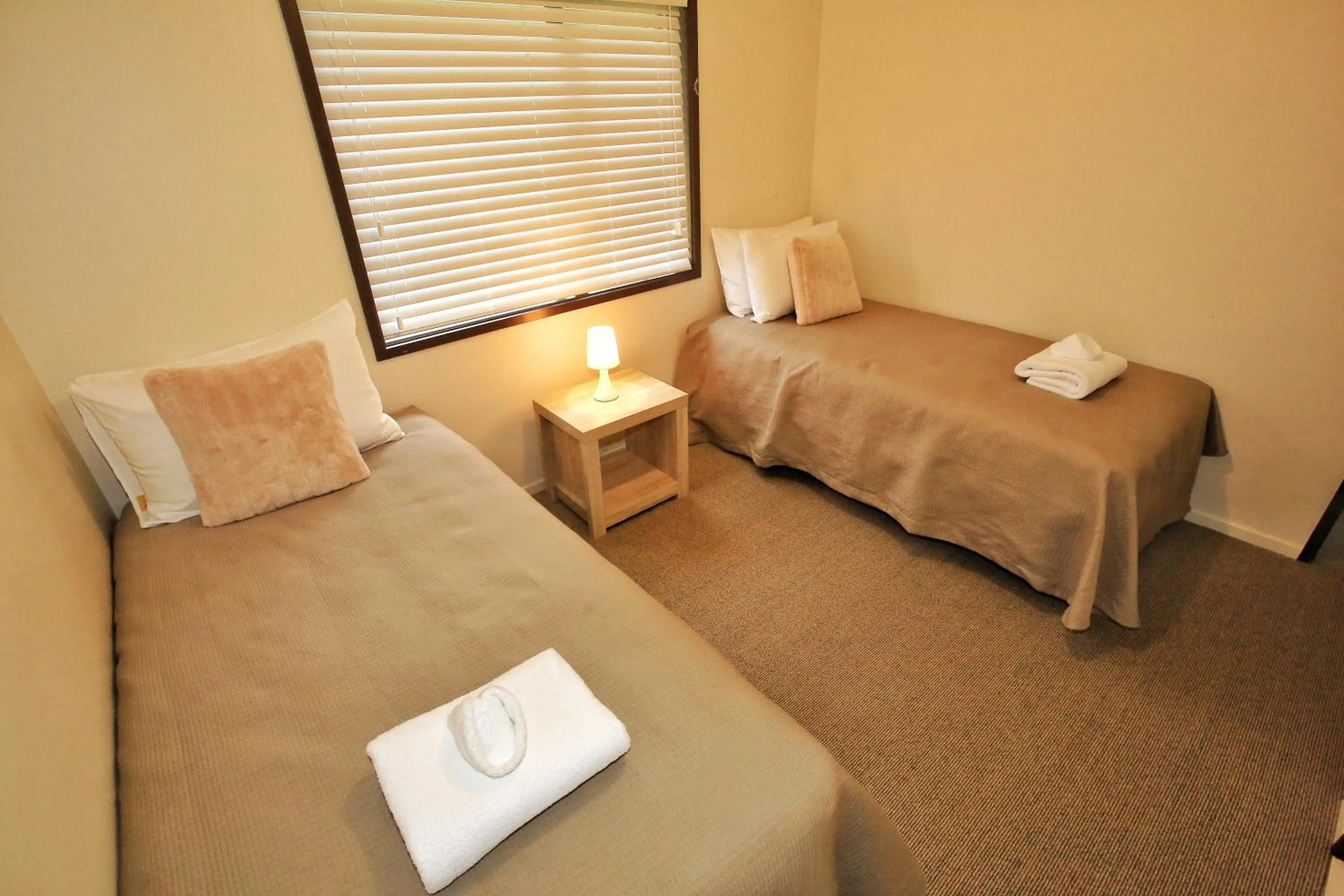 Bed in Franz Alpine Retreat