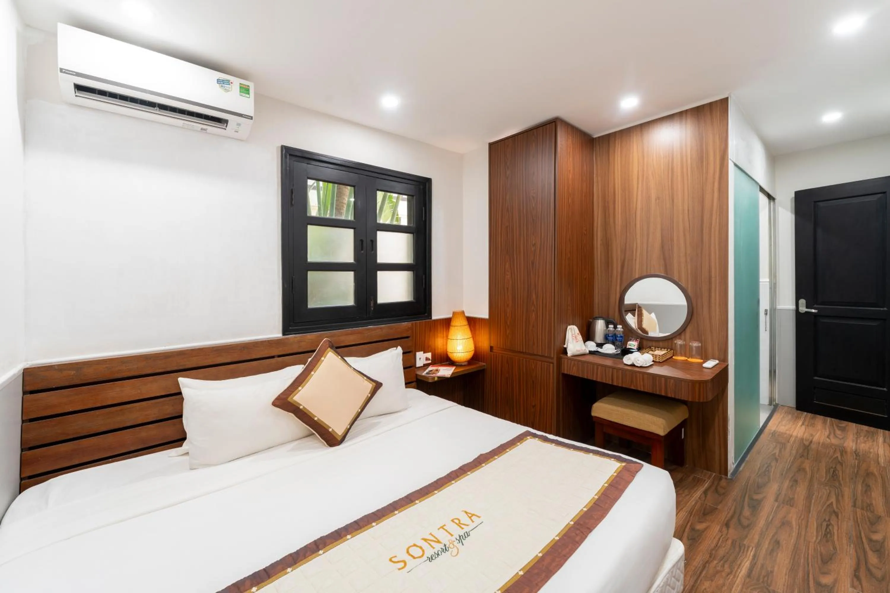 Bed in Son Tra Beach Resort & Spa Danang