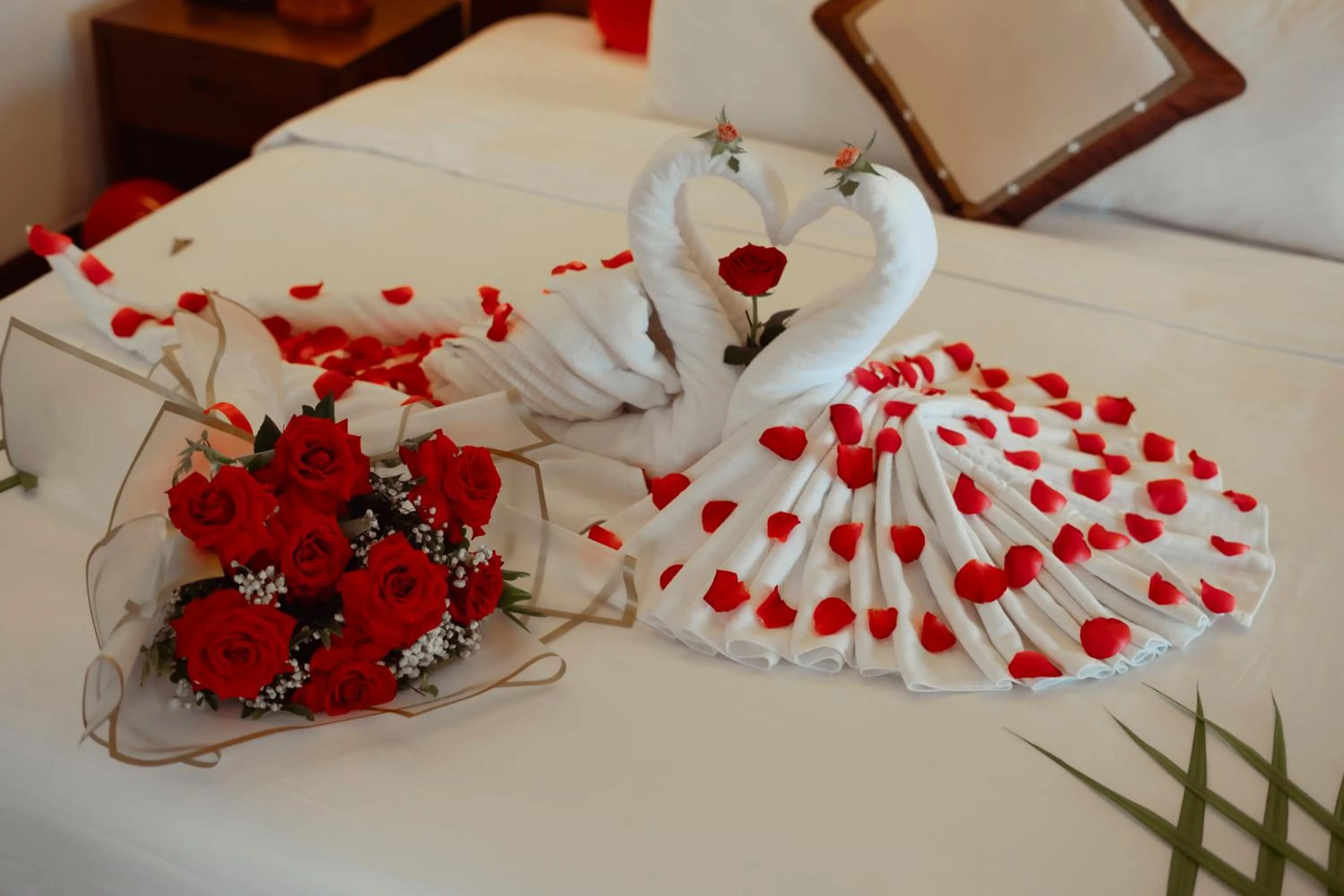 Bed in Son Tra Beach Resort & Spa Danang