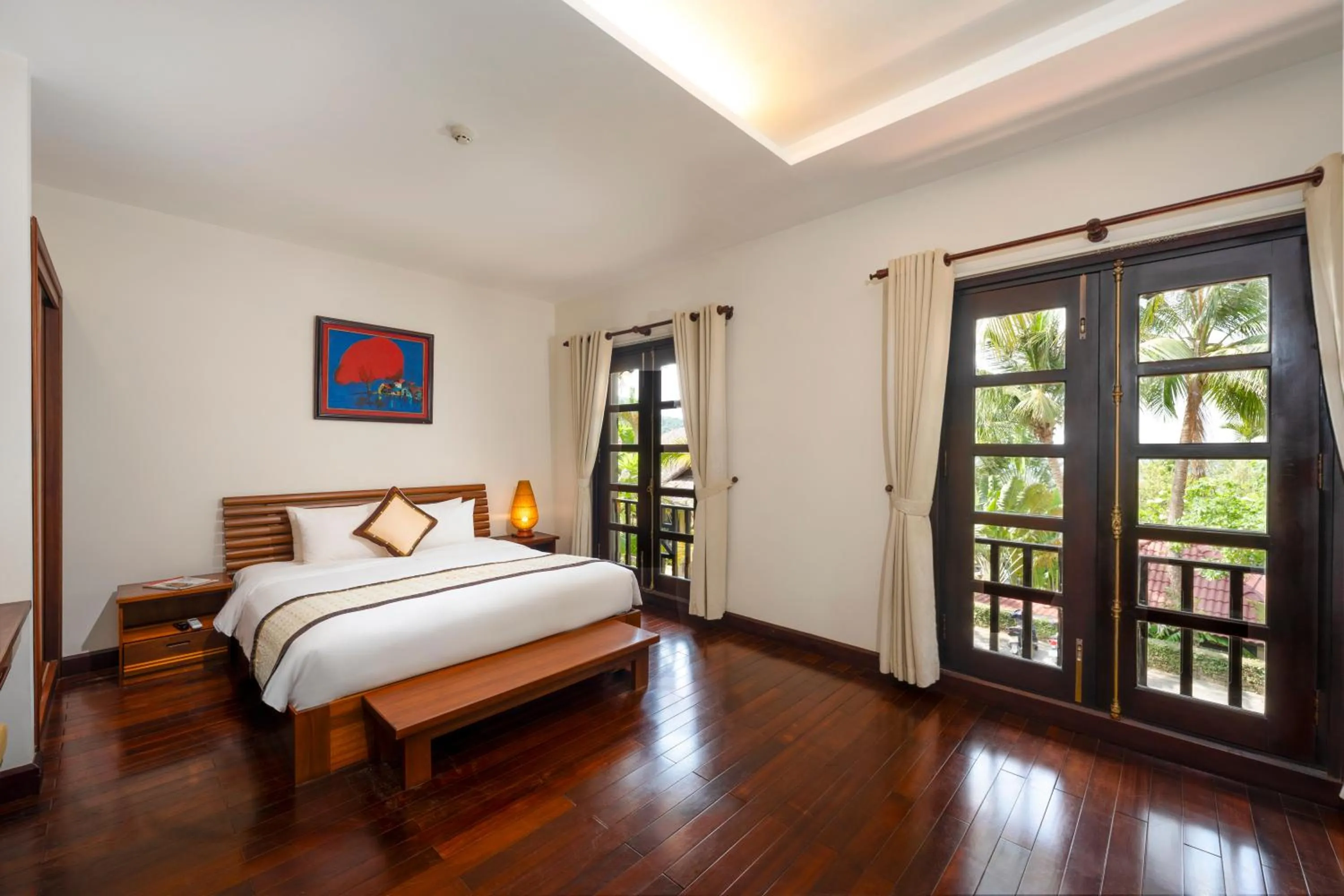 Bed in Son Tra Beach Resort & Spa Danang