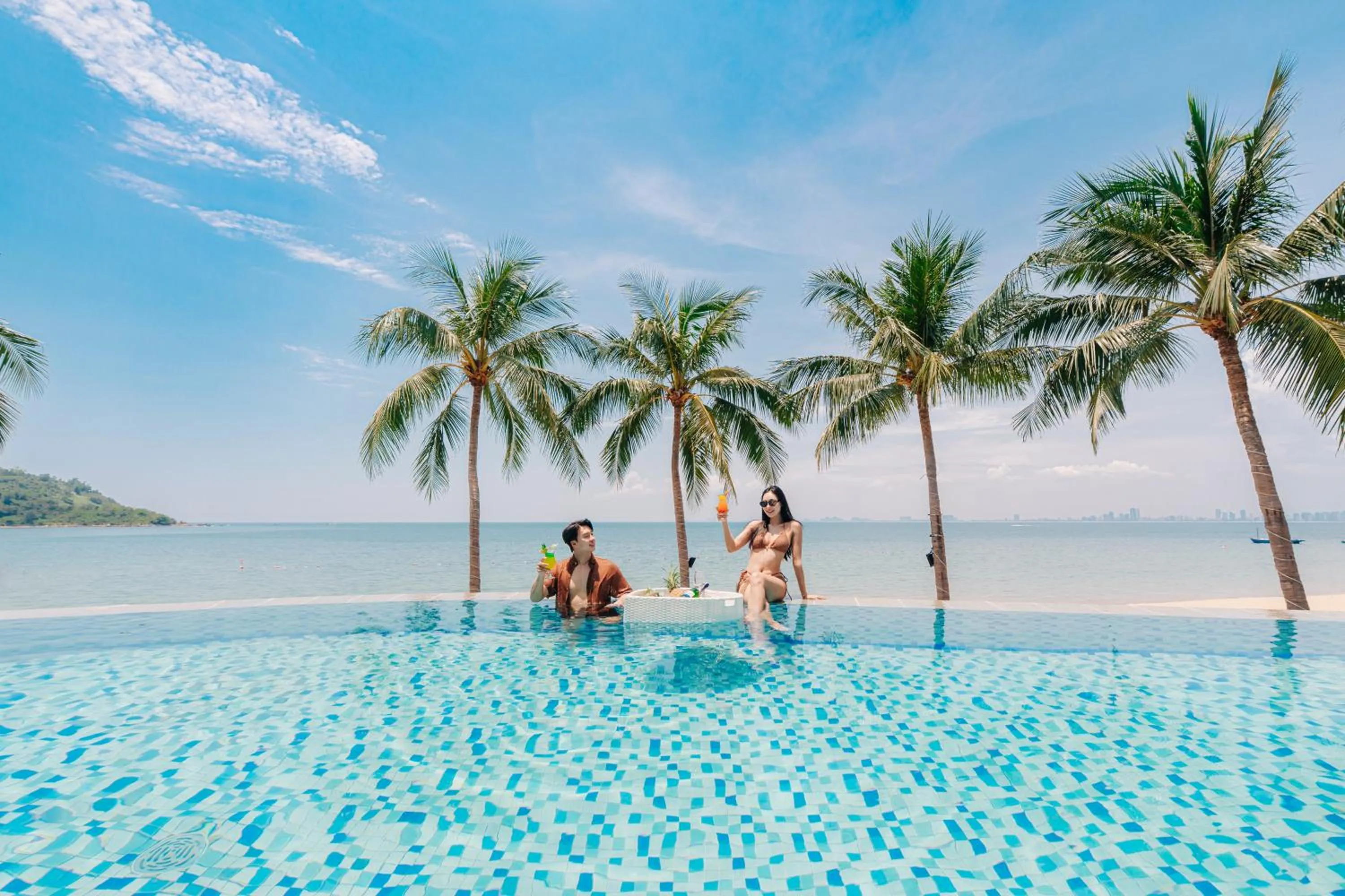 People in Son Tra Beach Resort & Spa Danang