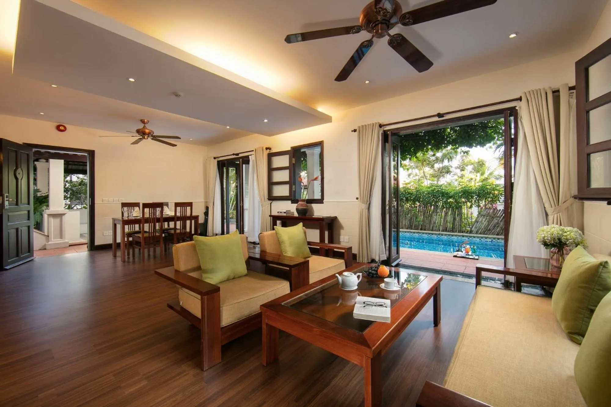 Patio in Son Tra Beach Resort & Spa Danang