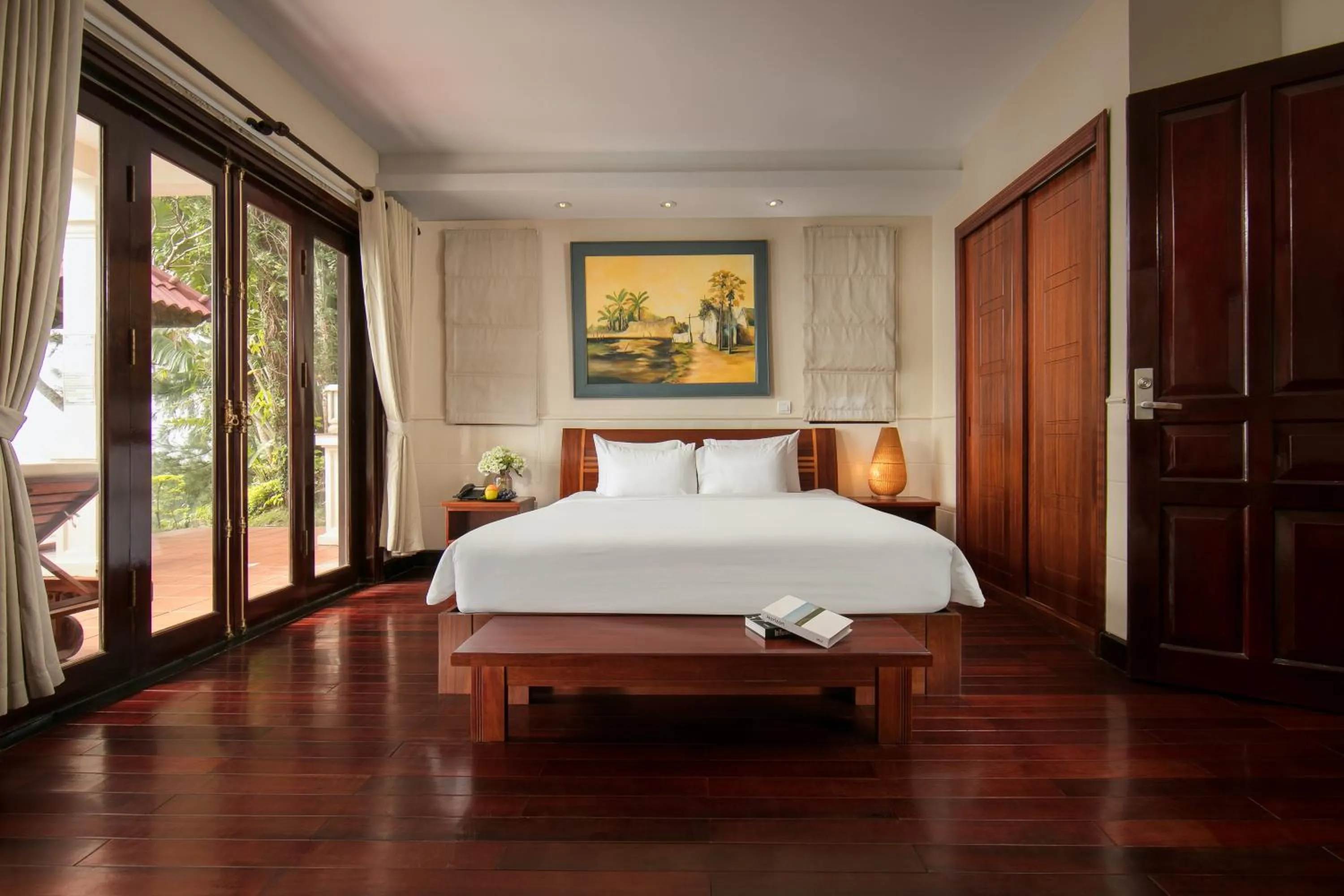 Bed in Son Tra Beach Resort & Spa Danang