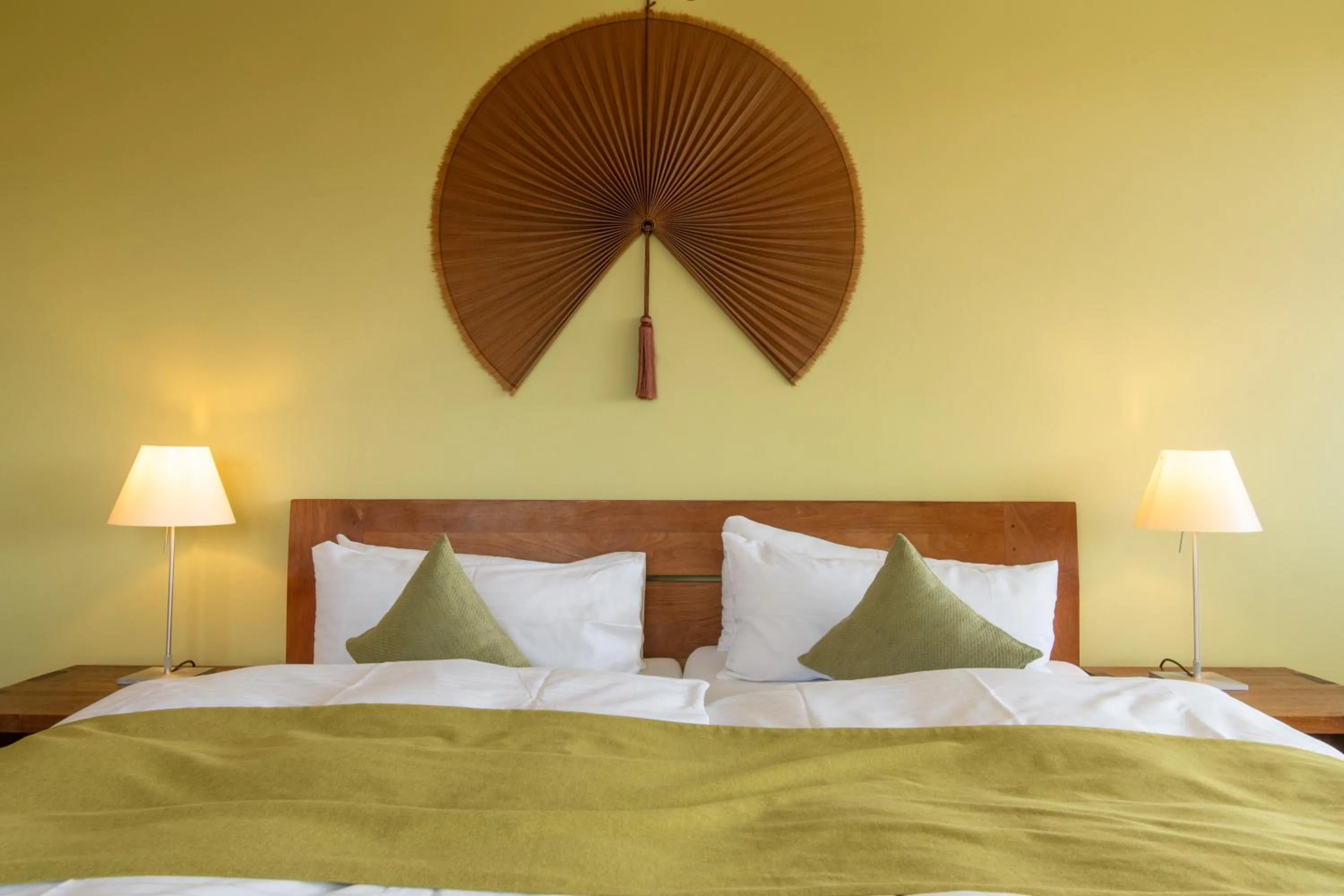 Bed in Hotel Viva Sky