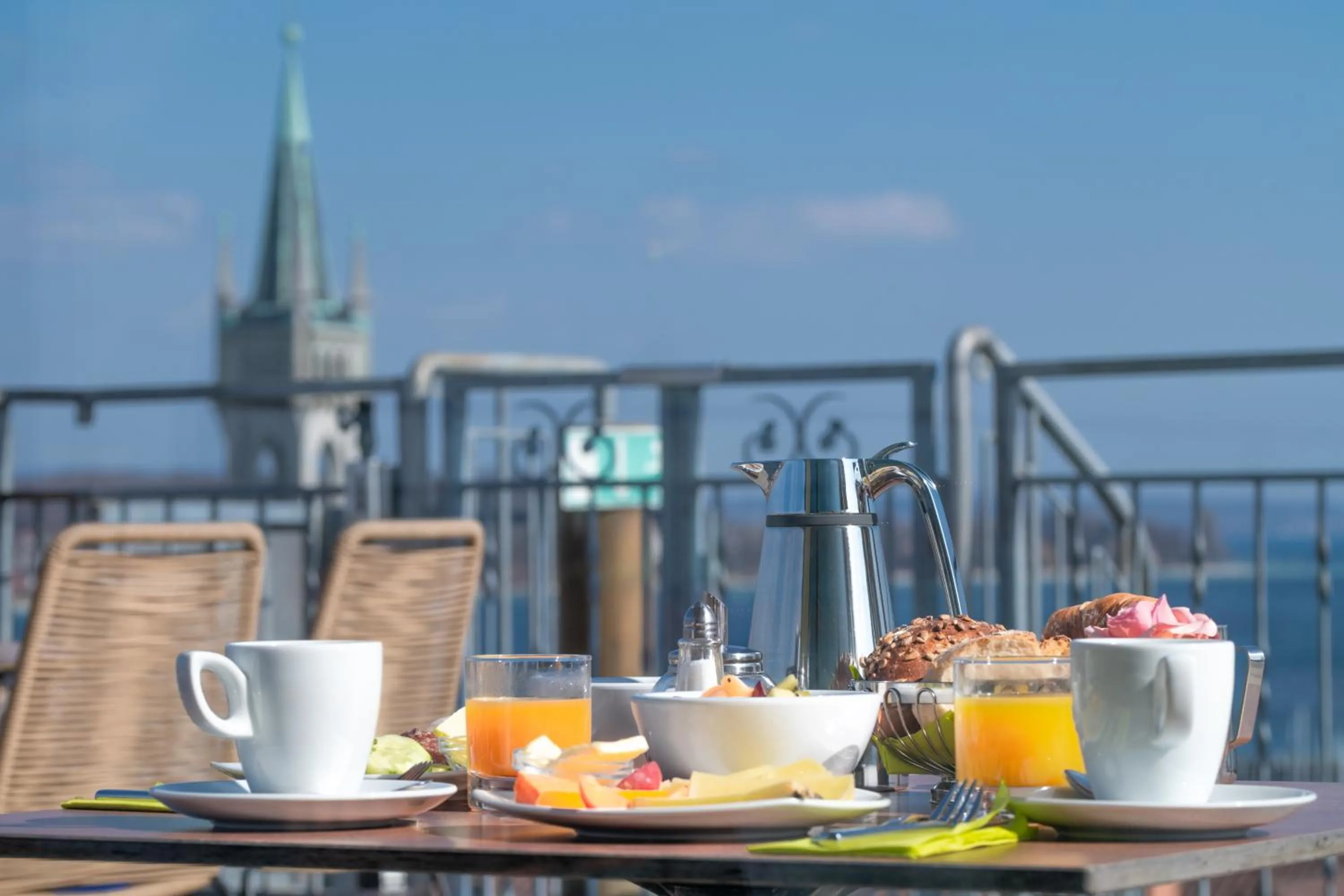 Balcony/Terrace in Hotel Viva Sky