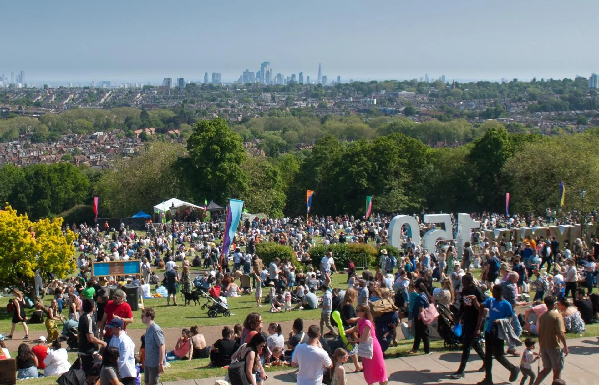 Nearby landmark in Muswell Hill B&B