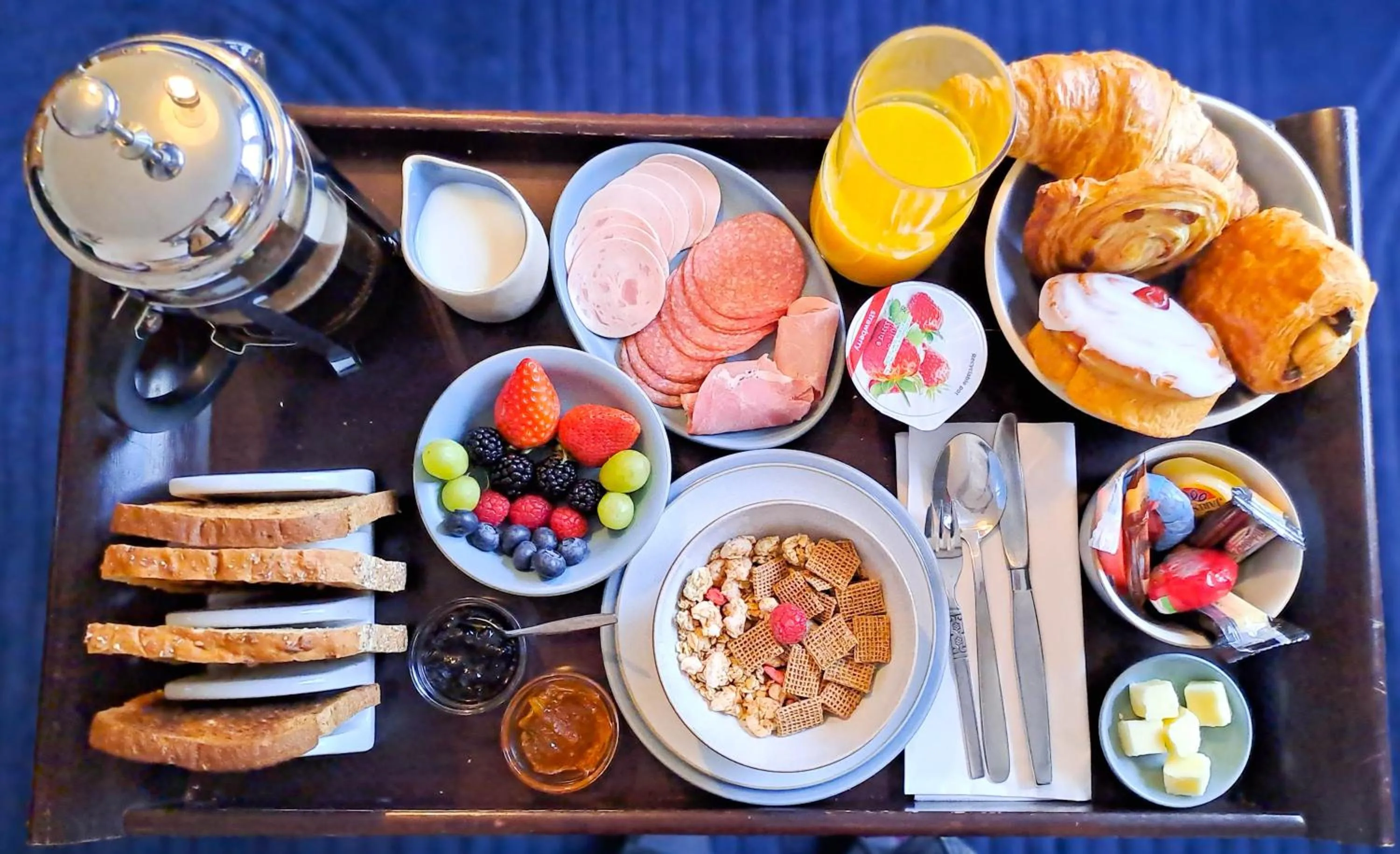 Food close-up in Muswell Hill B&B