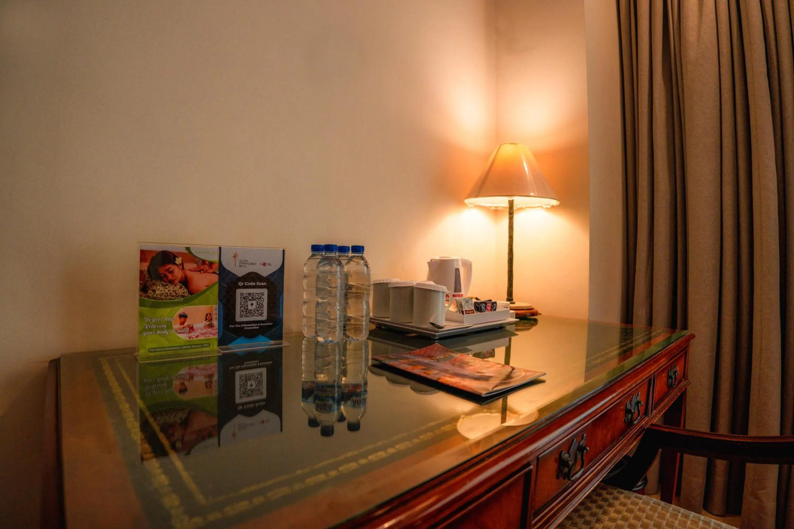 Seating area in Kuta Paradiso Hotel
