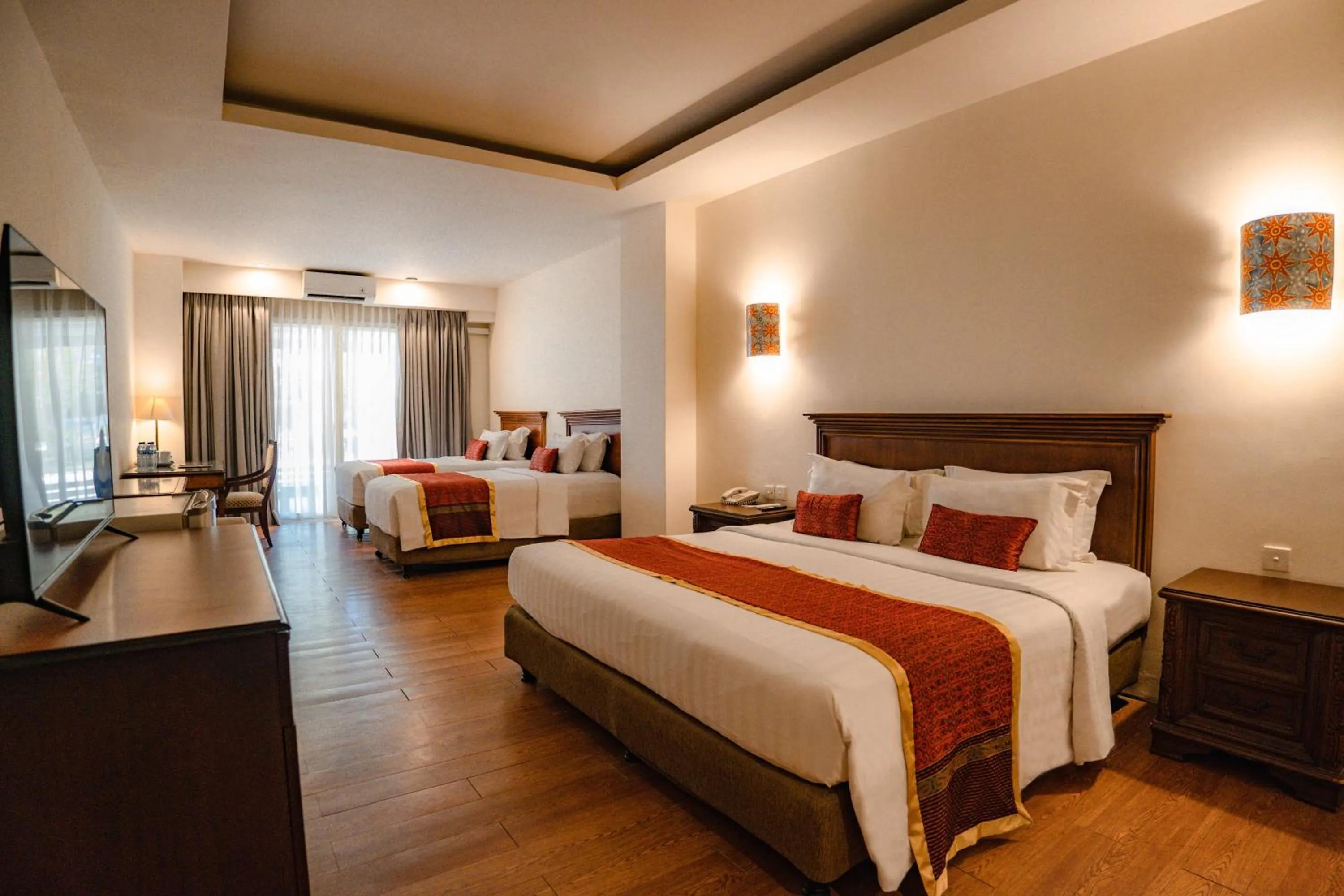 Bed in Kuta Paradiso Hotel