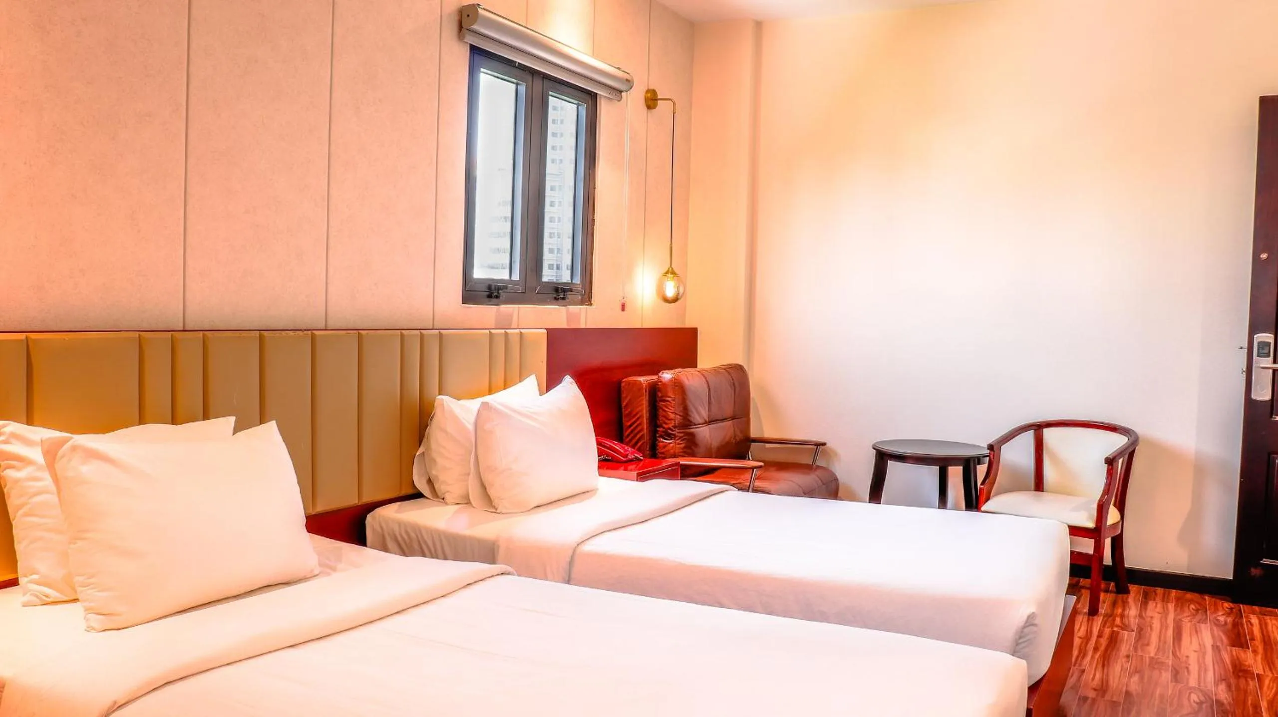 Bed in Bon Ami Hotel - Thiên Xuân Hotel