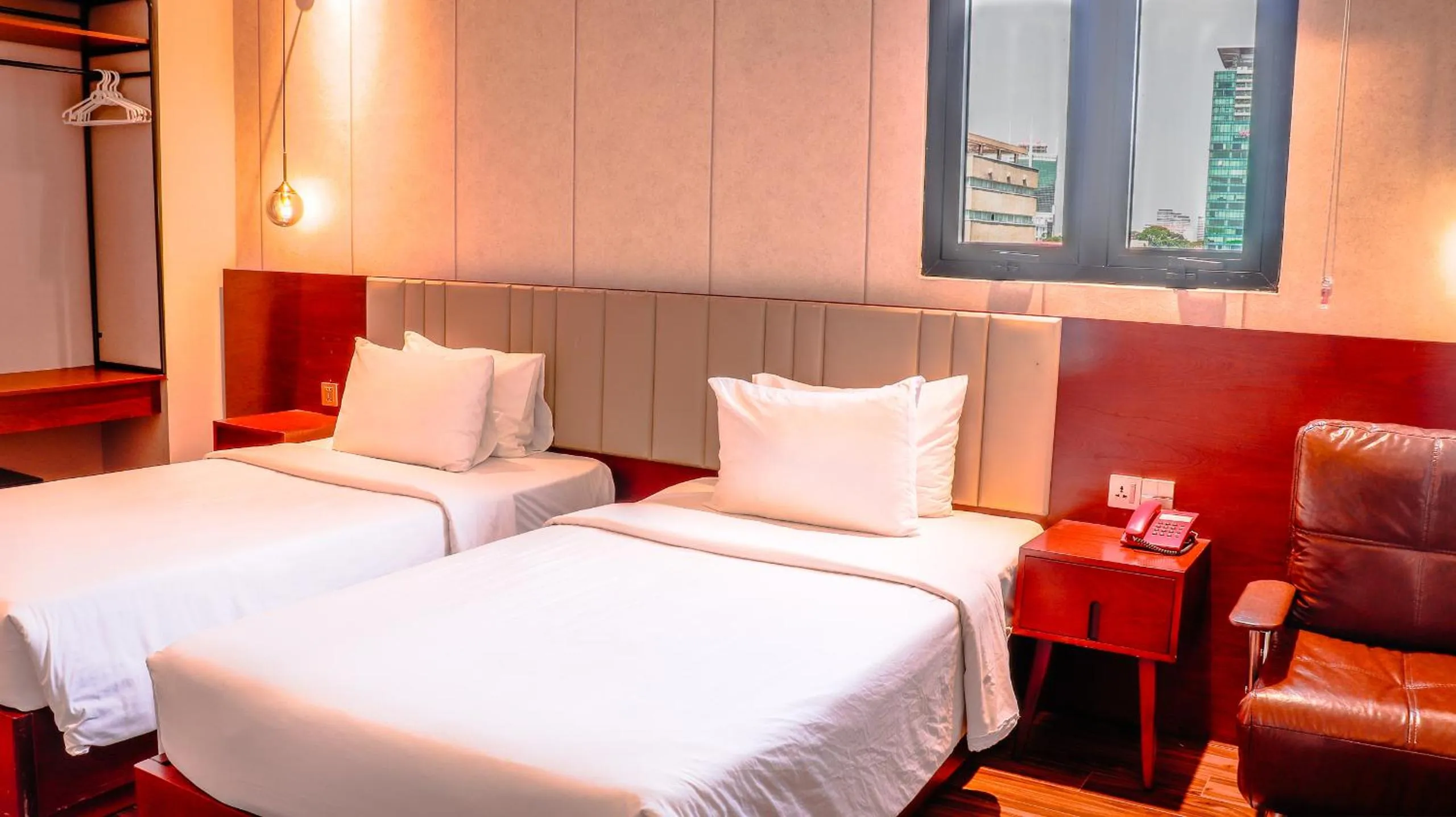 Bed in Bon Ami Hotel - Thiên Xuân Hotel