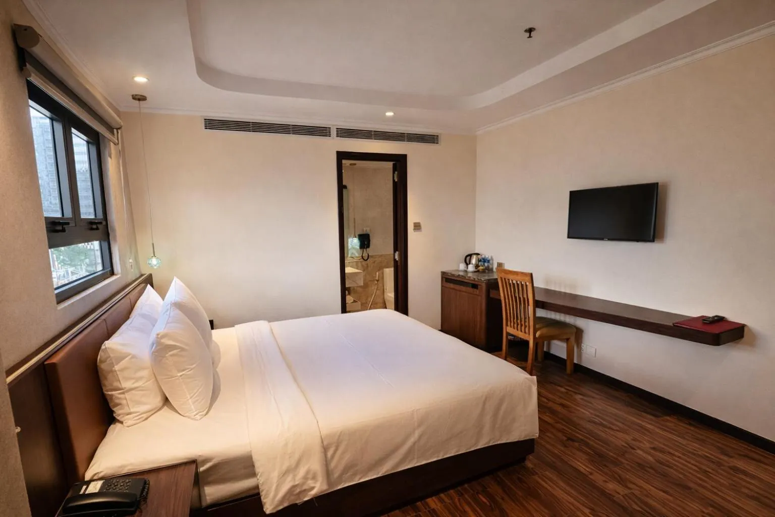 Bed in Bon Ami Hotel - Thiên Xuân Hotel