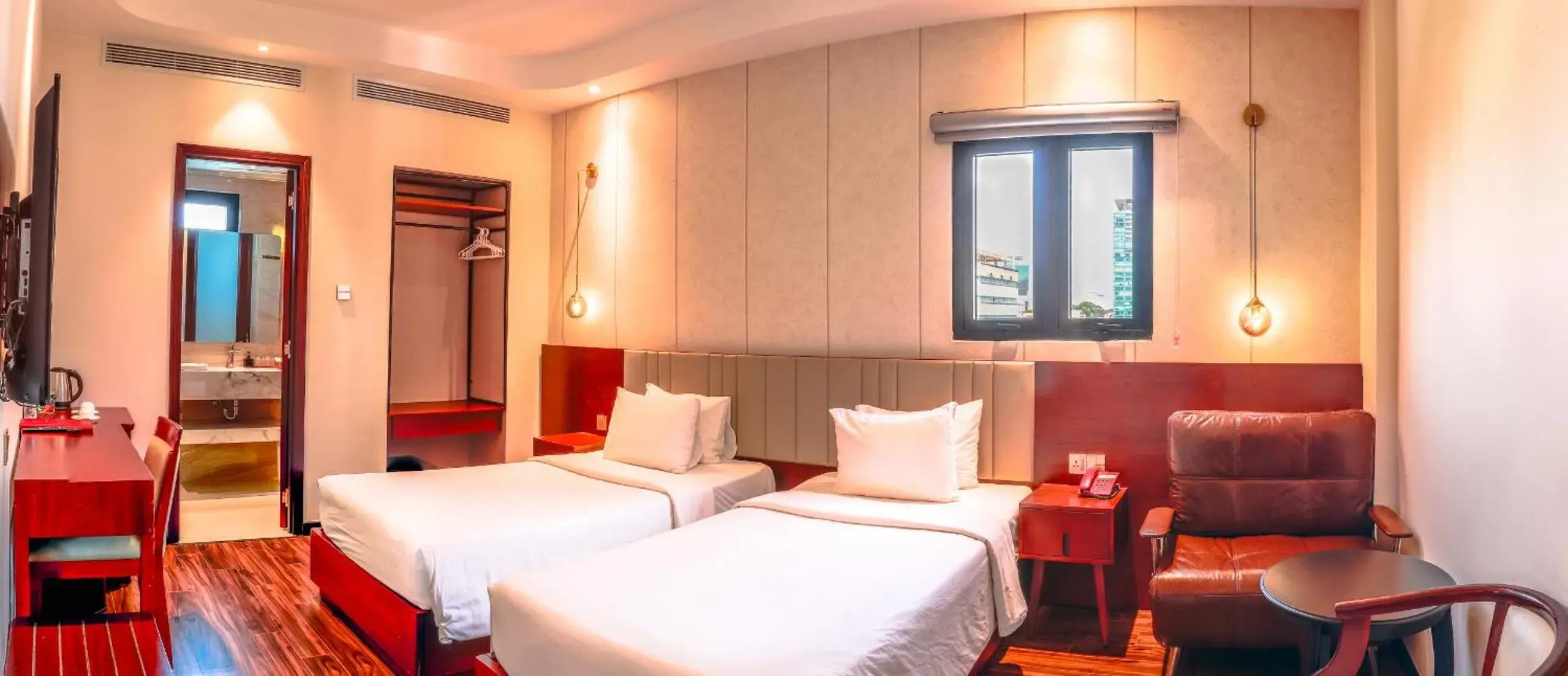 Superior Twin Room (No window) in Bon Ami Hotel - Thiên Xuân Hotel Superior Twin Room (No window) in Bon Ami Hotel - Thiên Xuân Hotel