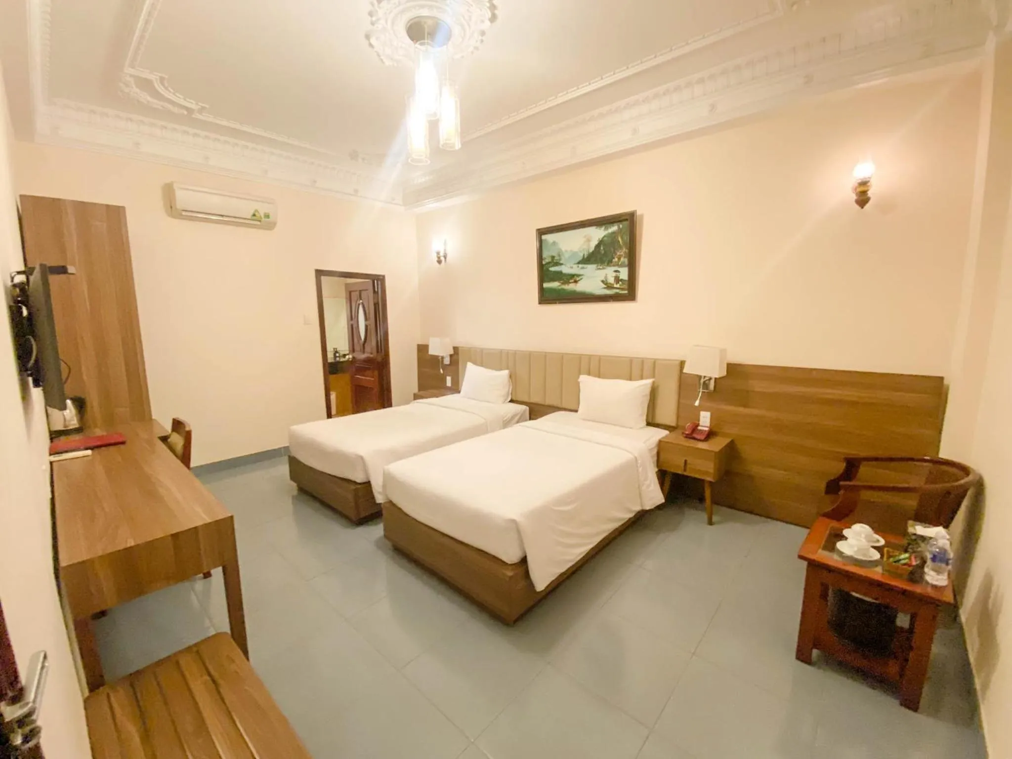 Bed in Bon Ami Hotel - Thiên Xuân Hotel