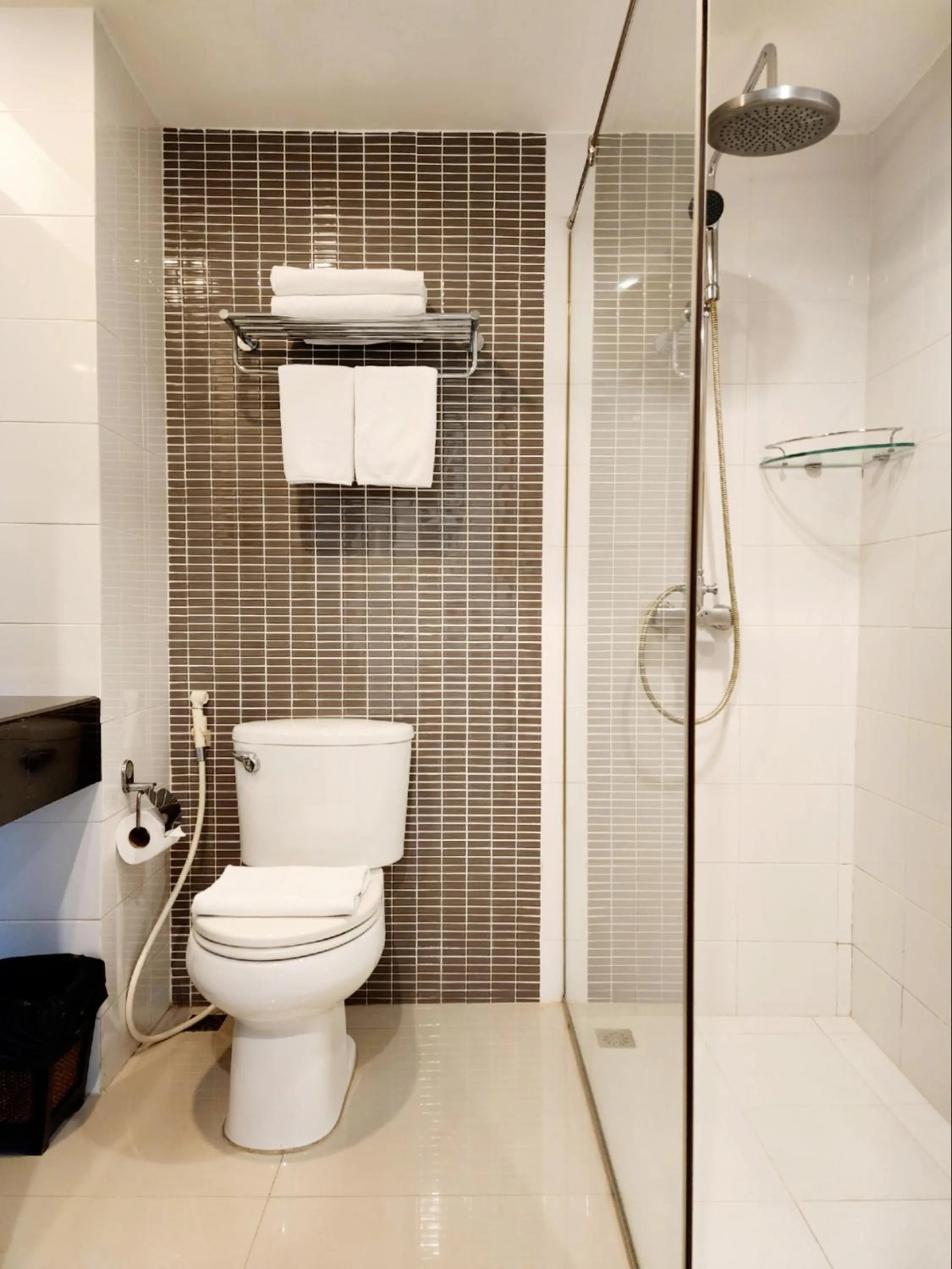 Shower in Avion Hotel