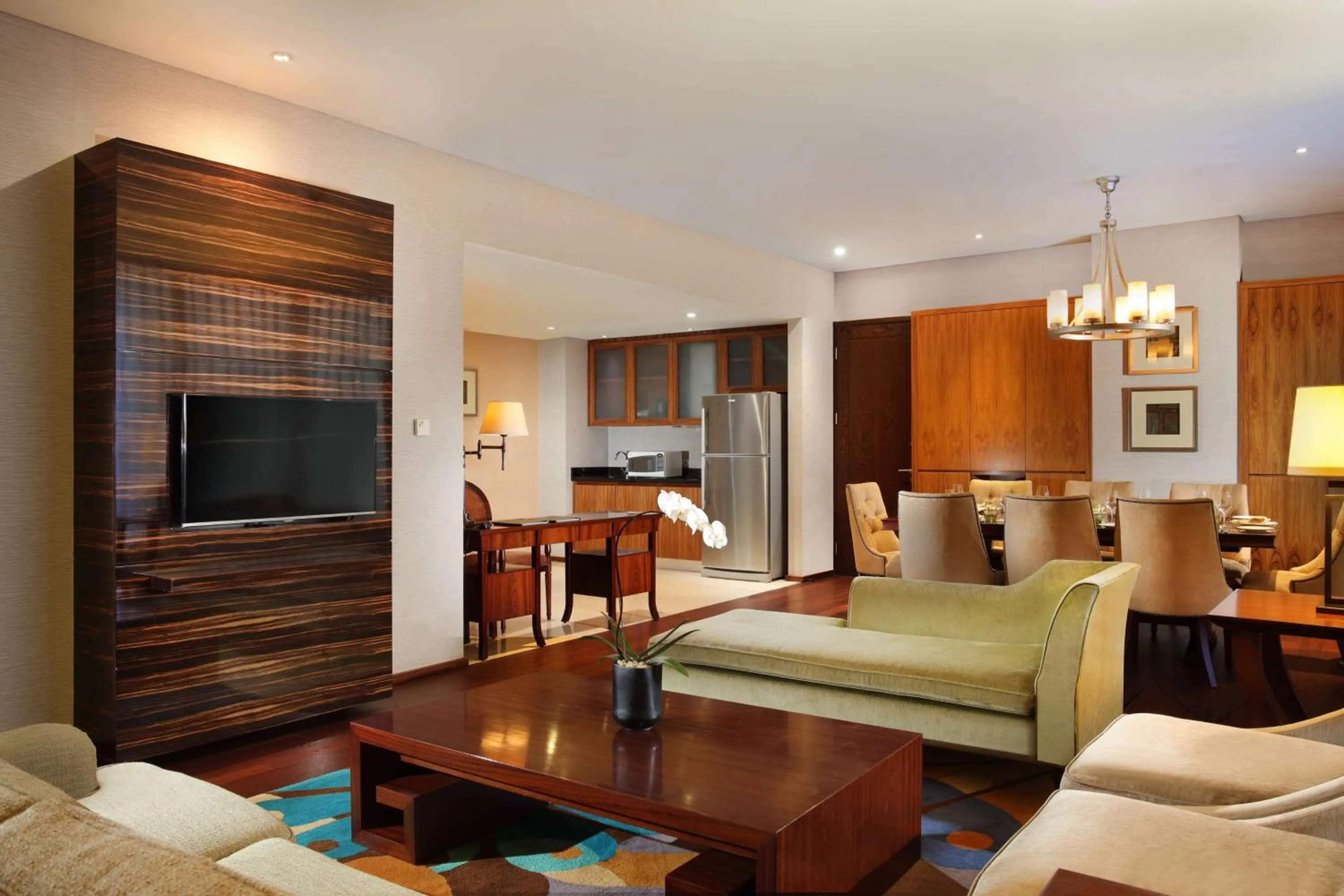 Living room in Hilton Bandung