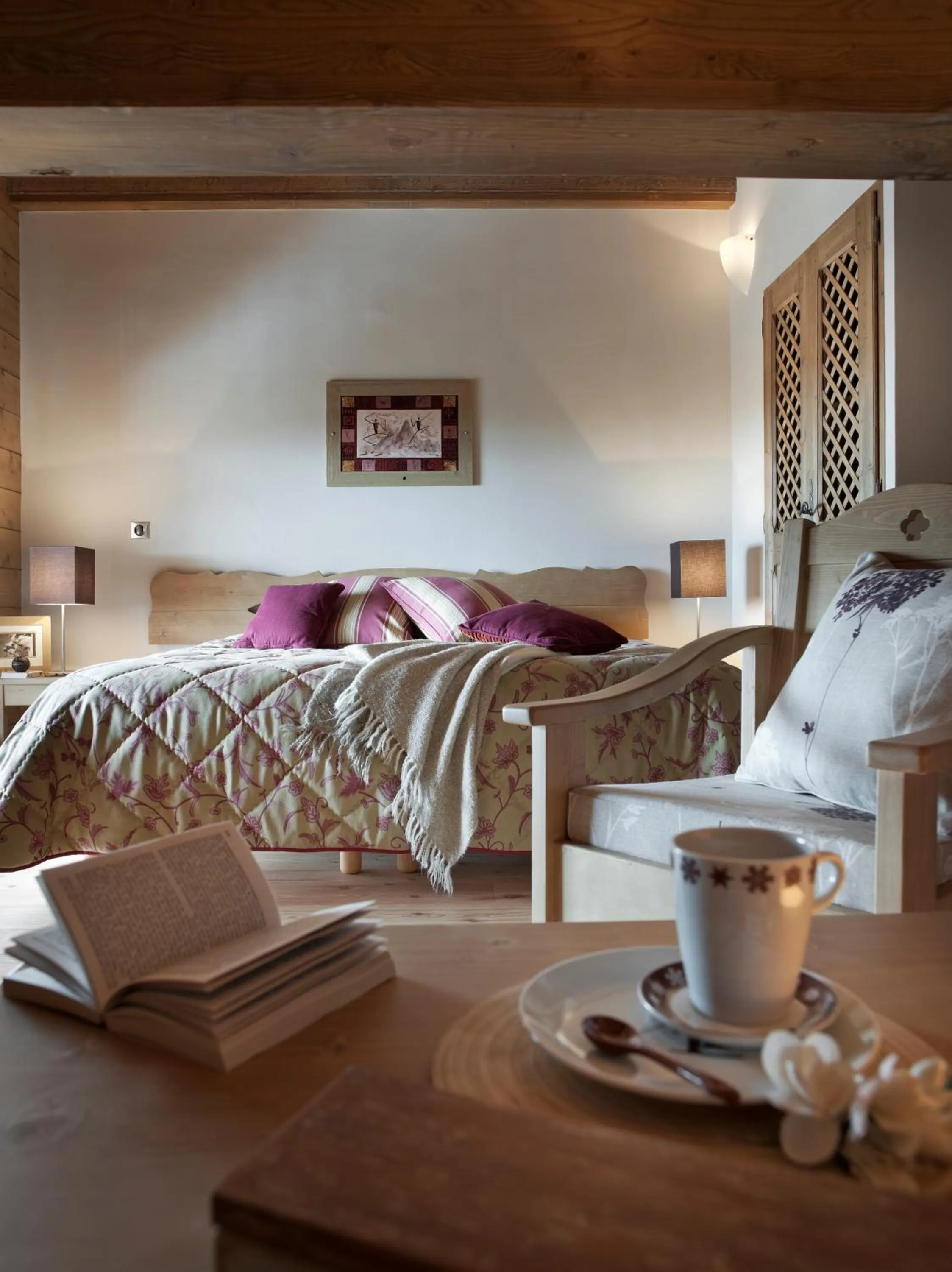 Bedroom, Bed in CGH Résidences & Spas La Reine des Prés